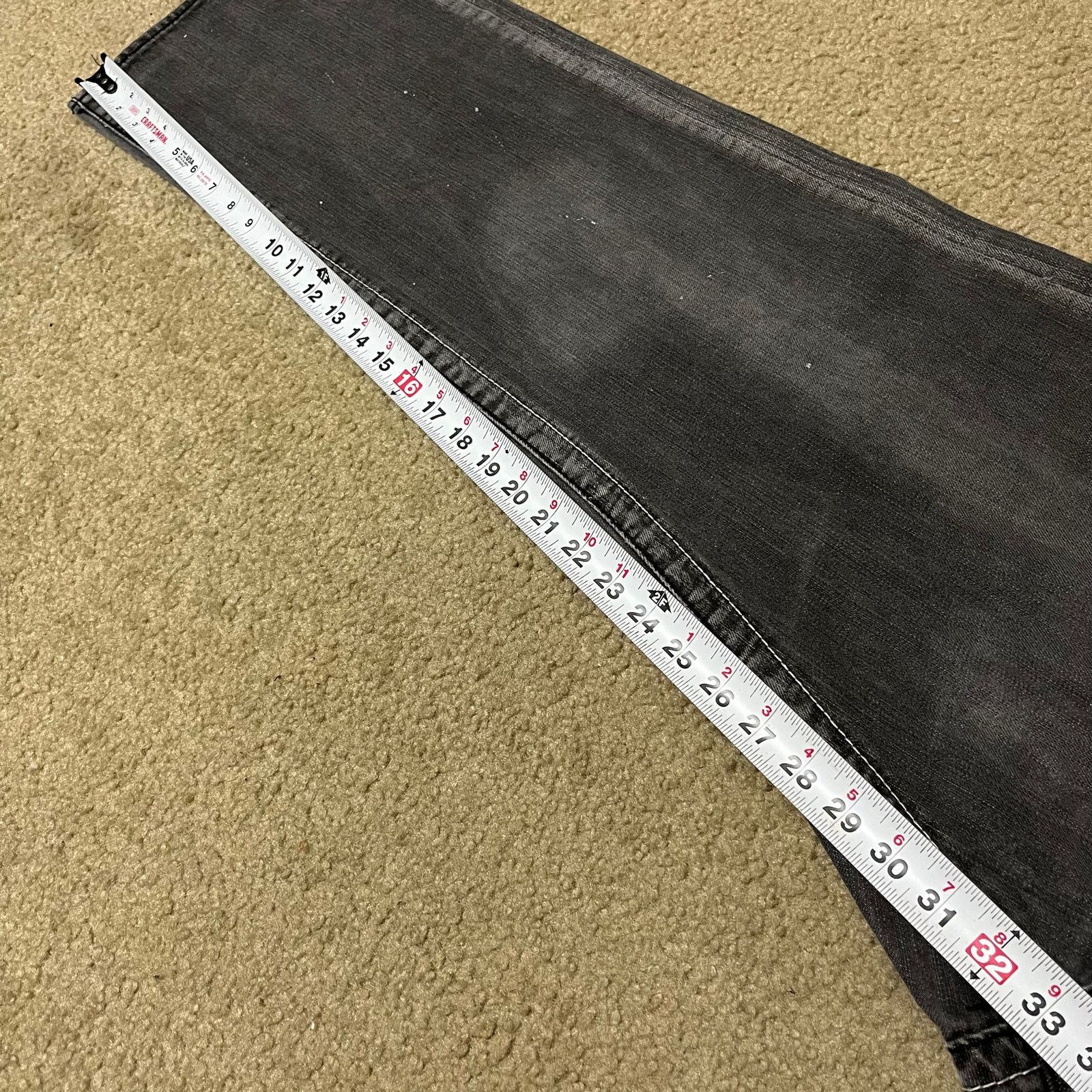 Akademiks Y2K Akademiks Baggy Skater Distressed Black Jeans 38Wx33L Size US 38 / EU 54 - 7 Thumbnail