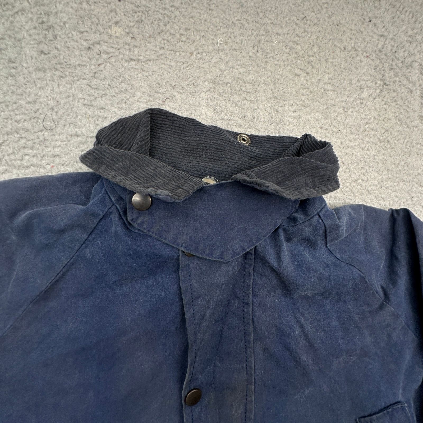 Other VTG Shires Waxed Cotton Chore Work Coat Medium Plaid Lined Size US M / EU 48-50 / 2 - 14 Thumbnail