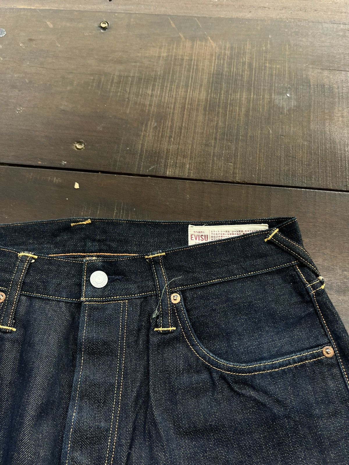Evisu EVISU DAICOCK LOT N3 RARE BAGGY PANTS Y2K Size US 32 / EU 48 - 6 Thumbnail