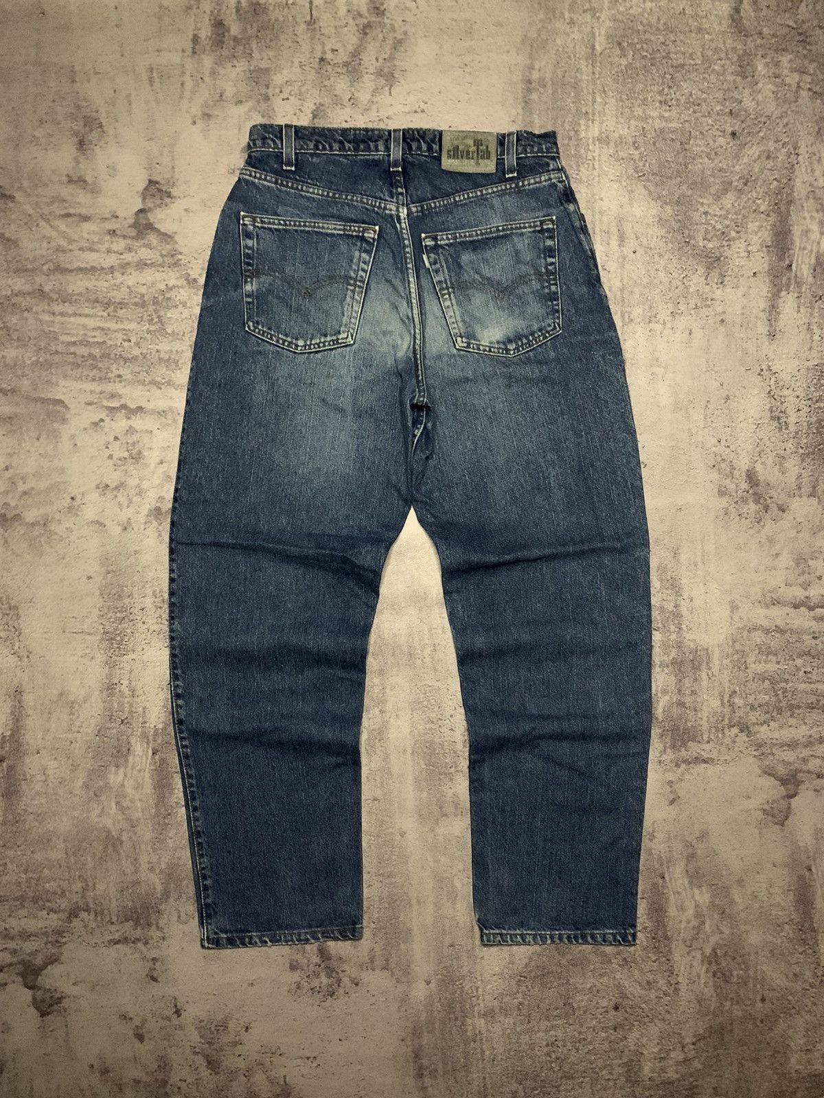 Levi's Very Rare 1993 Levi’s Silver Tab Blank Tab Loose Jeans USA Size US 32 / EU 48 - 3 Thumbnail