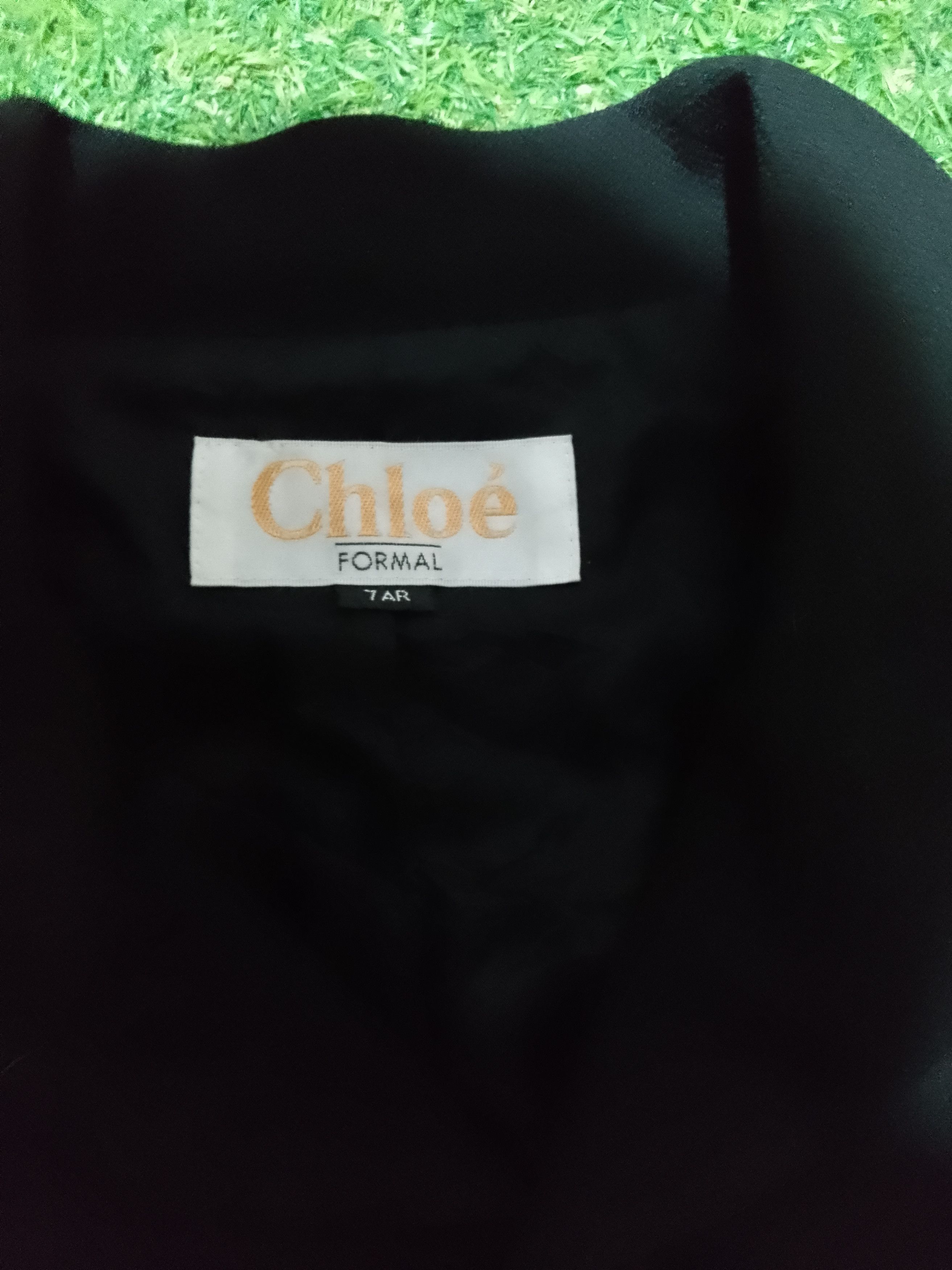 Chloe Chleo Black Formal Short Blazer Jacket Size S / US 4 / IT 40 - 6 Thumbnail