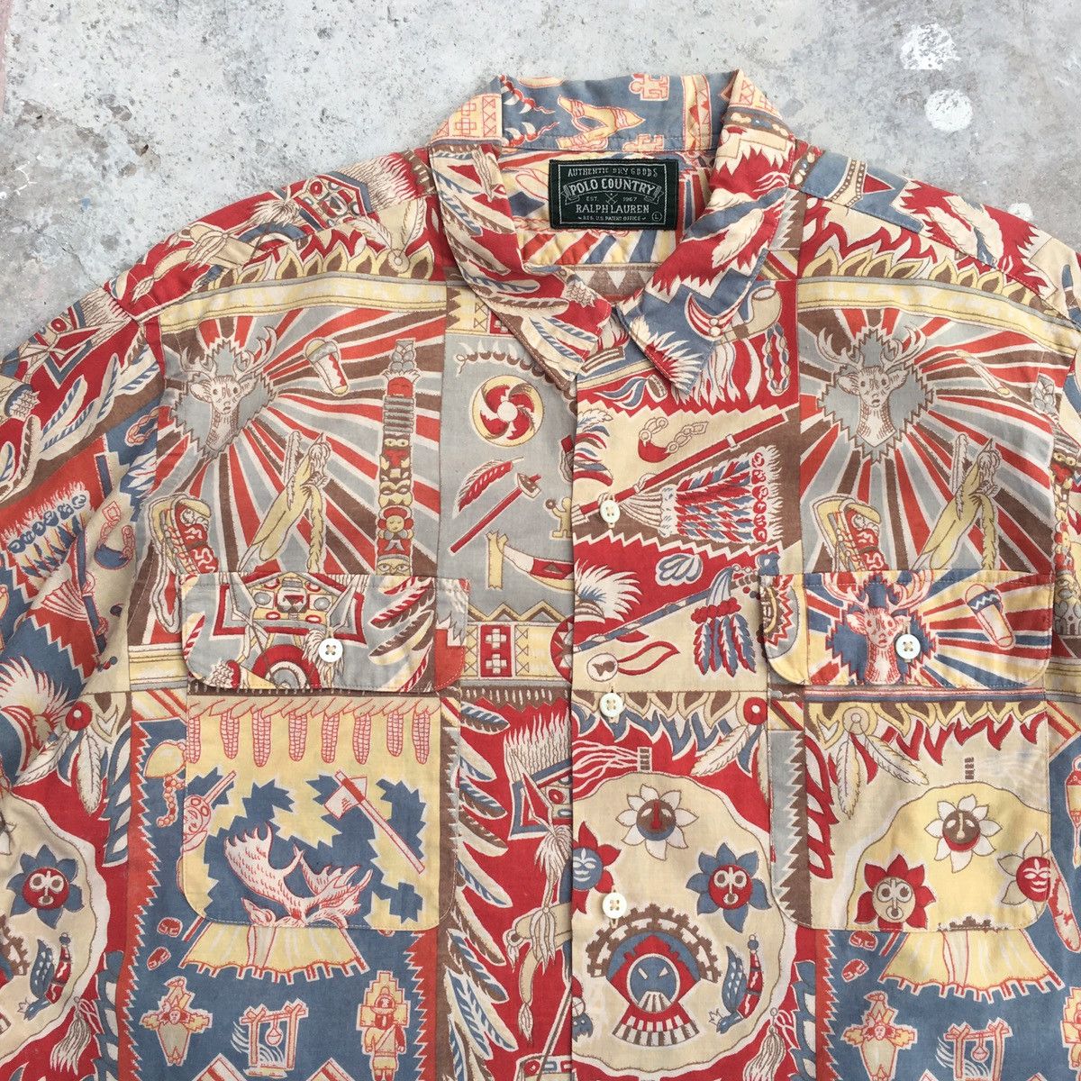 Polo Ralph Lauren Vintage Polo Country Western Shirt Size US M / EU 48-50 / 2 - 6 Thumbnail