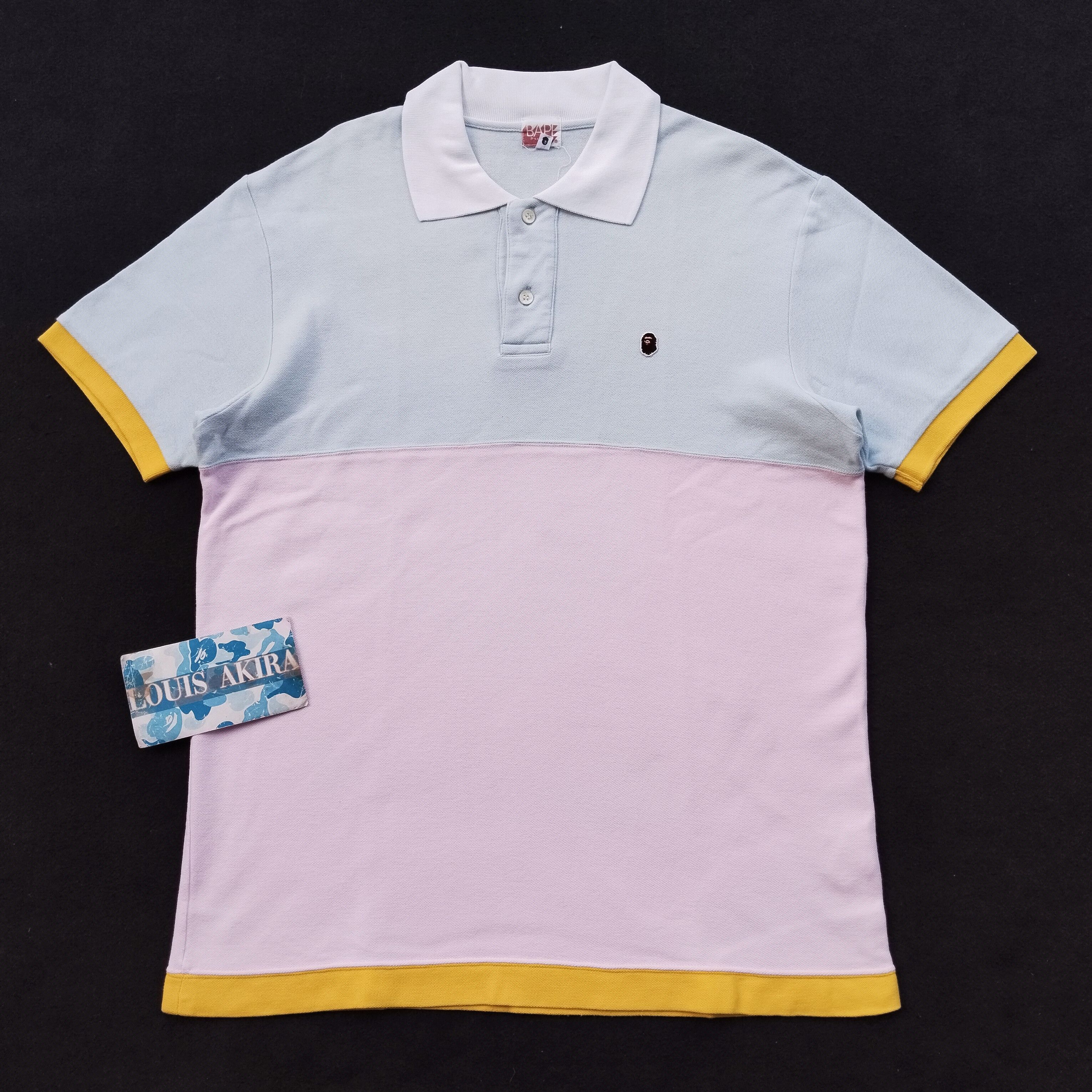 Bape Ape switching polo (2007) Size US M / EU 48-50 / 2 - 1 Thumbnail