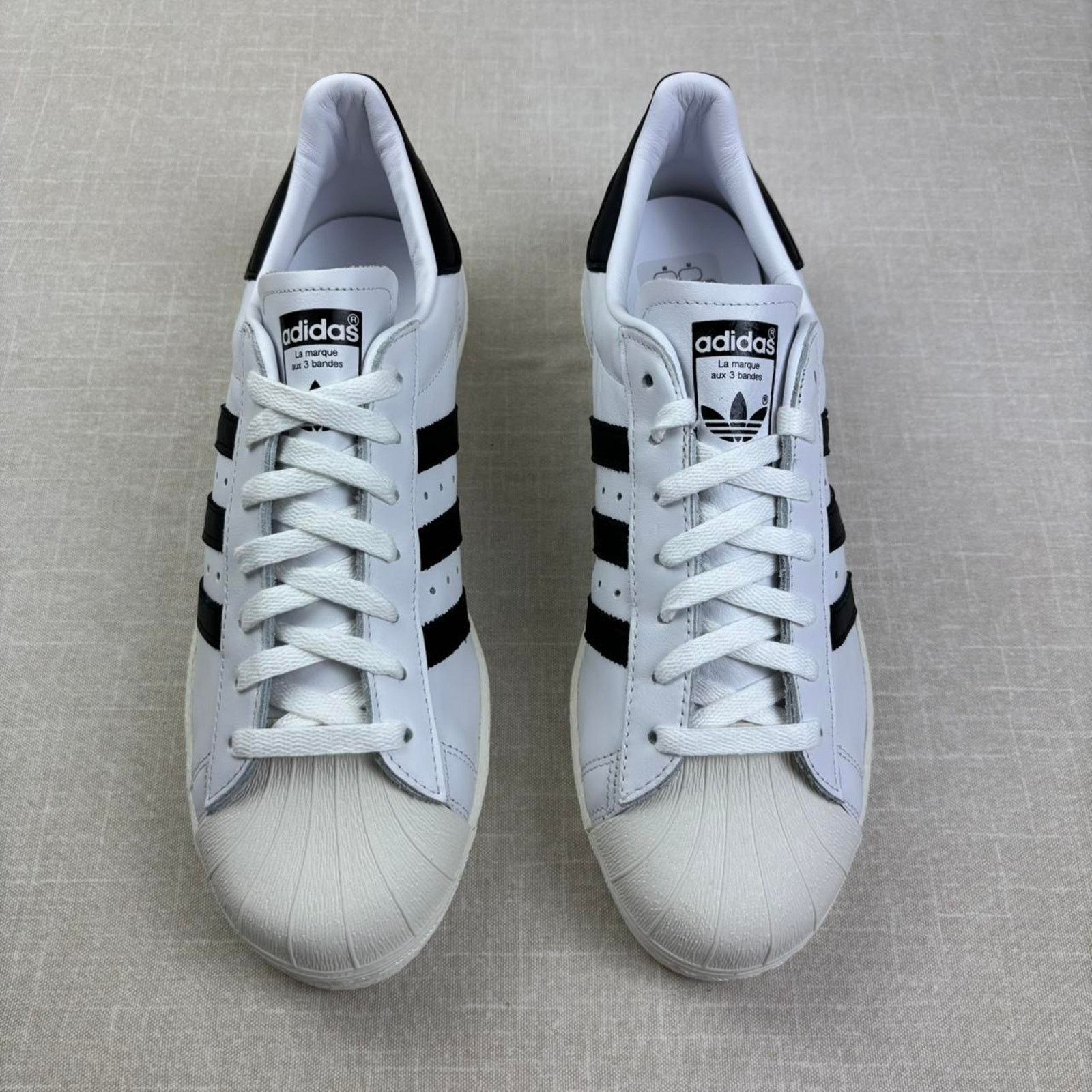 Adidas ⚽️ 2024 adidas Superstar 82 “White Core Black” 11M Size US 11 / EU 44 - 3 Thumbnail
