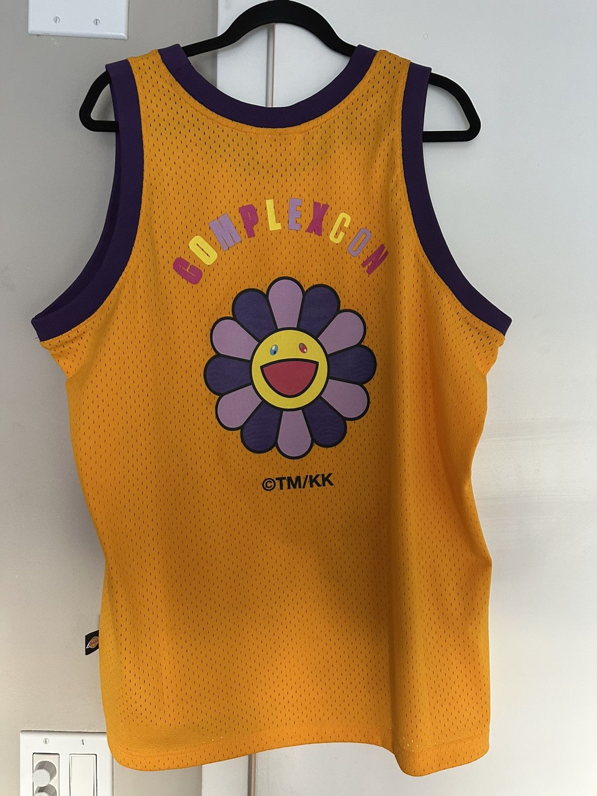 NBA Lakers Takashi Murakami ComplexCon Jersey Size US XL / EU 56 / 4 - 2 Thumbnail