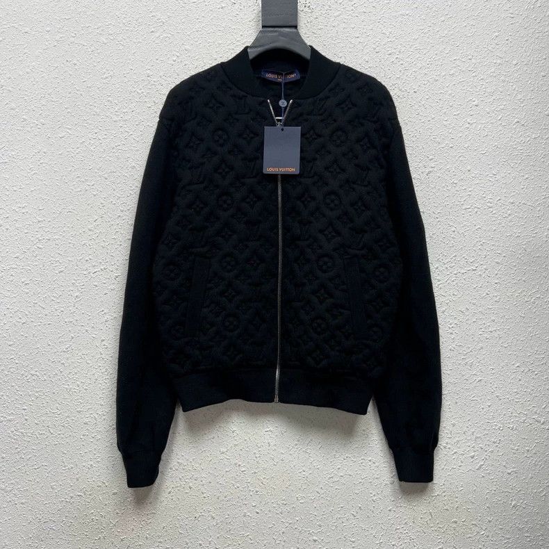 Louis Vuitton Louis Vuitton SS25 Embroidered Knit Jacket-yf Size US S / EU 44-46 / 1 - 1 Thumbnail