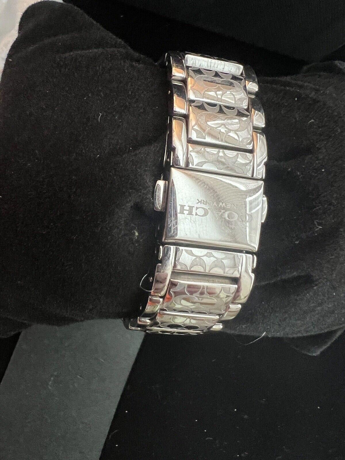 Coach Coach Silver/Stainless Steel Quartz Watch CA.97.7.95.1497 Size ONE SIZE - 5 Thumbnail