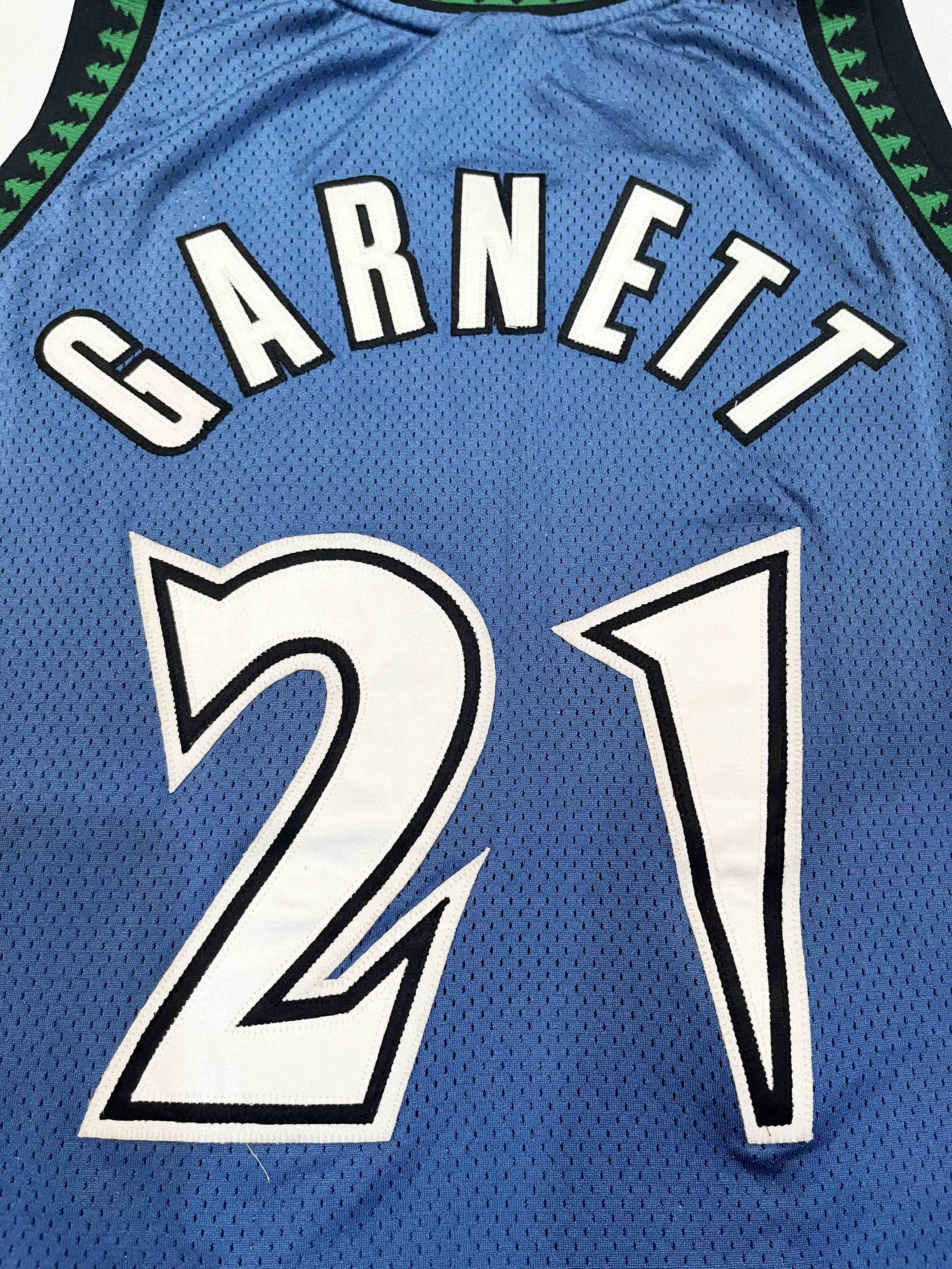 NBA × Reebok Reebok NBA Minnesota Timberwolves GARNETT #21 Jersey Size US XL / EU 56 / 4 - 6 Thumbnail