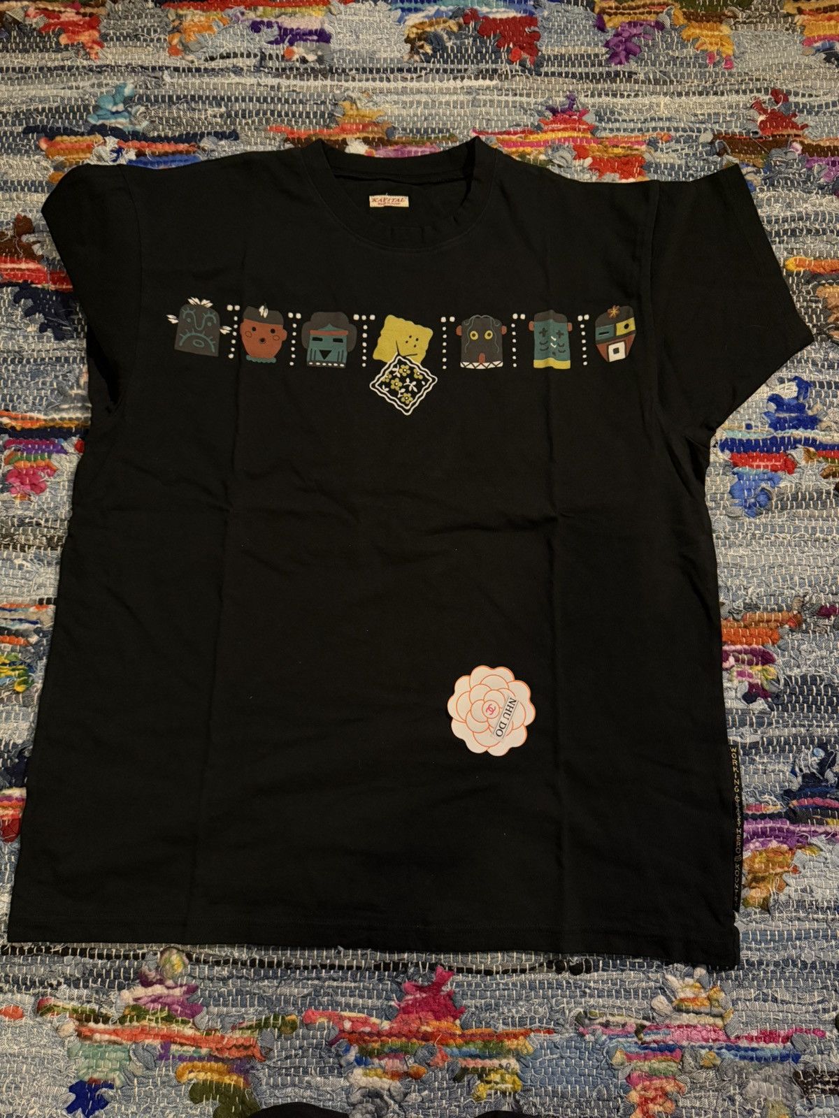 Kapital kapital PECKISH & Kachina Crew T-shirt size L Size US L / EU 52-54 / 3 - 2 Thumbnail