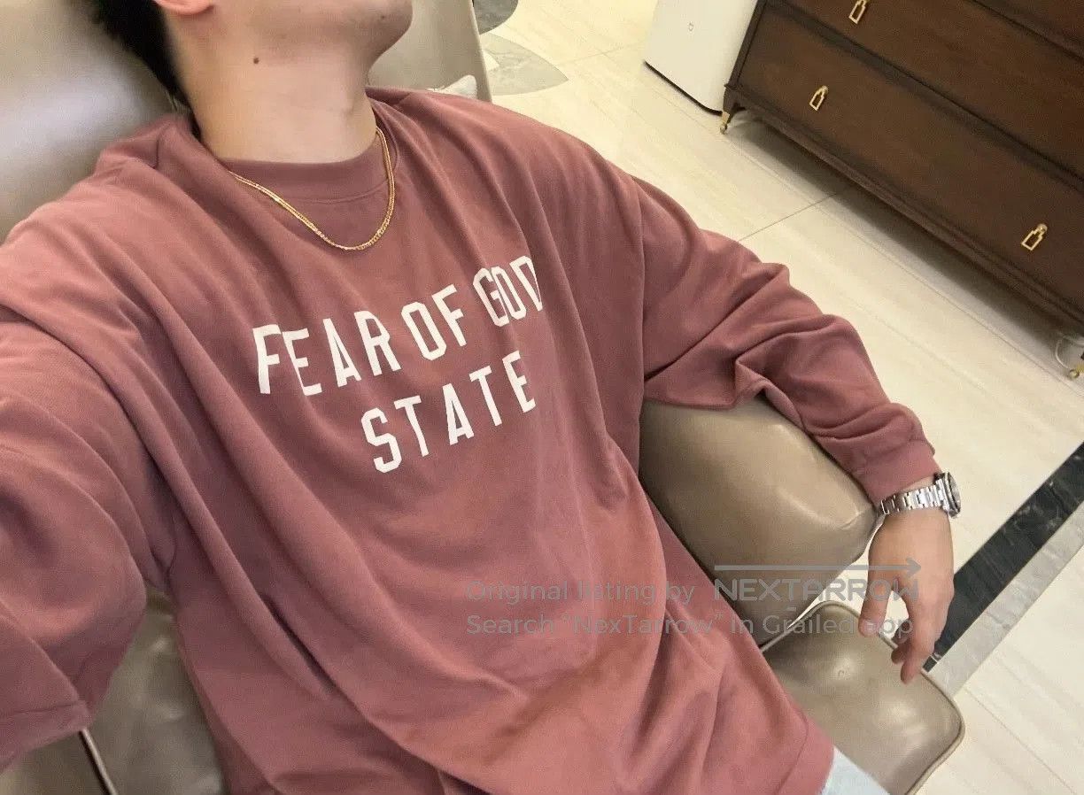 Essentials Essentials Heavy Fleece Crewneck Letter Print. Size US M / EU 48-50 / 2 - 9 Thumbnail
