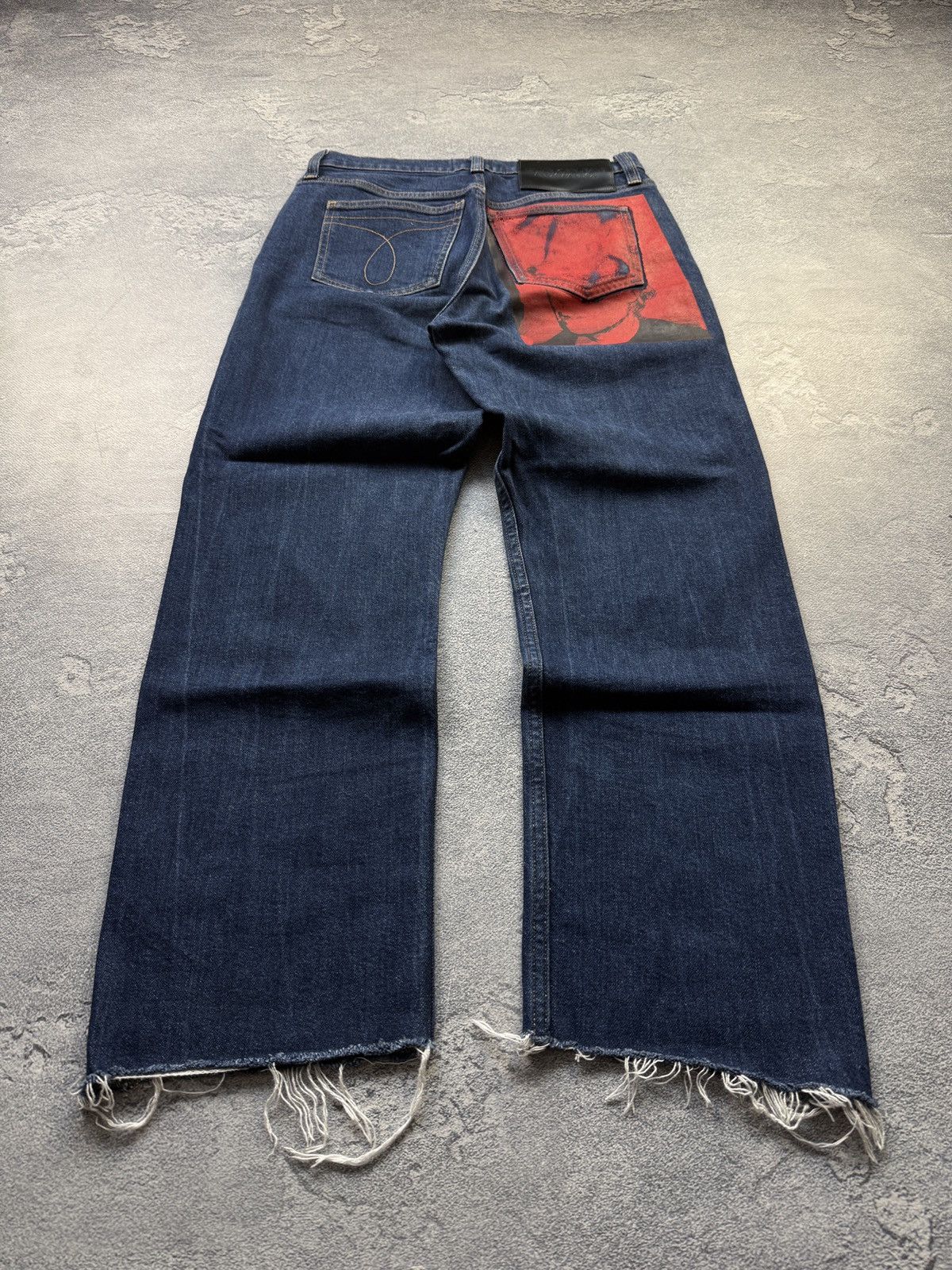 Andy Warhol Calvin Klein x Andy Warhol by Raf Simons Denim Jeans Size US 29 - 1 Thumbnail