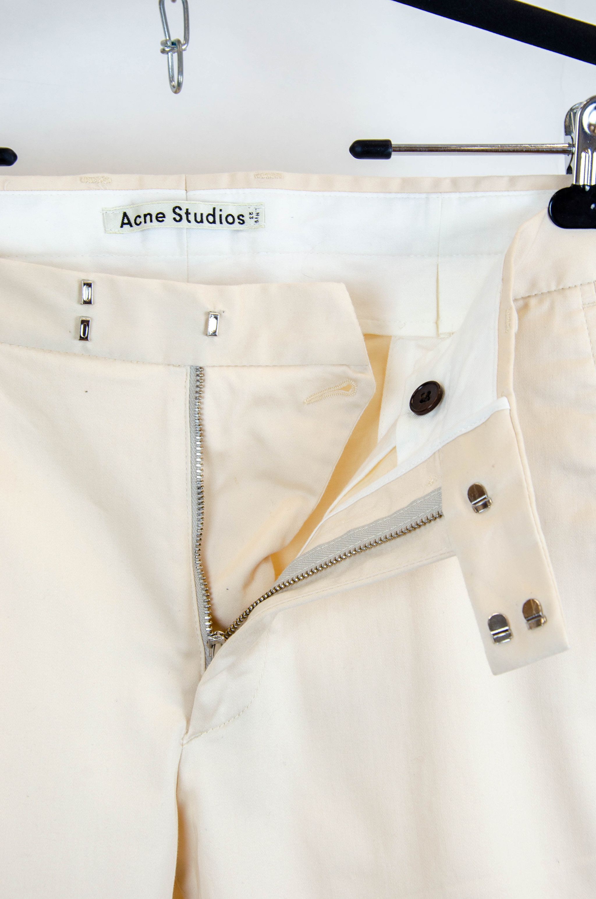 Acne Studios Acne Studios Max Satin Trousers – Size 48 Size US 32 / EU 48 - 7 Thumbnail