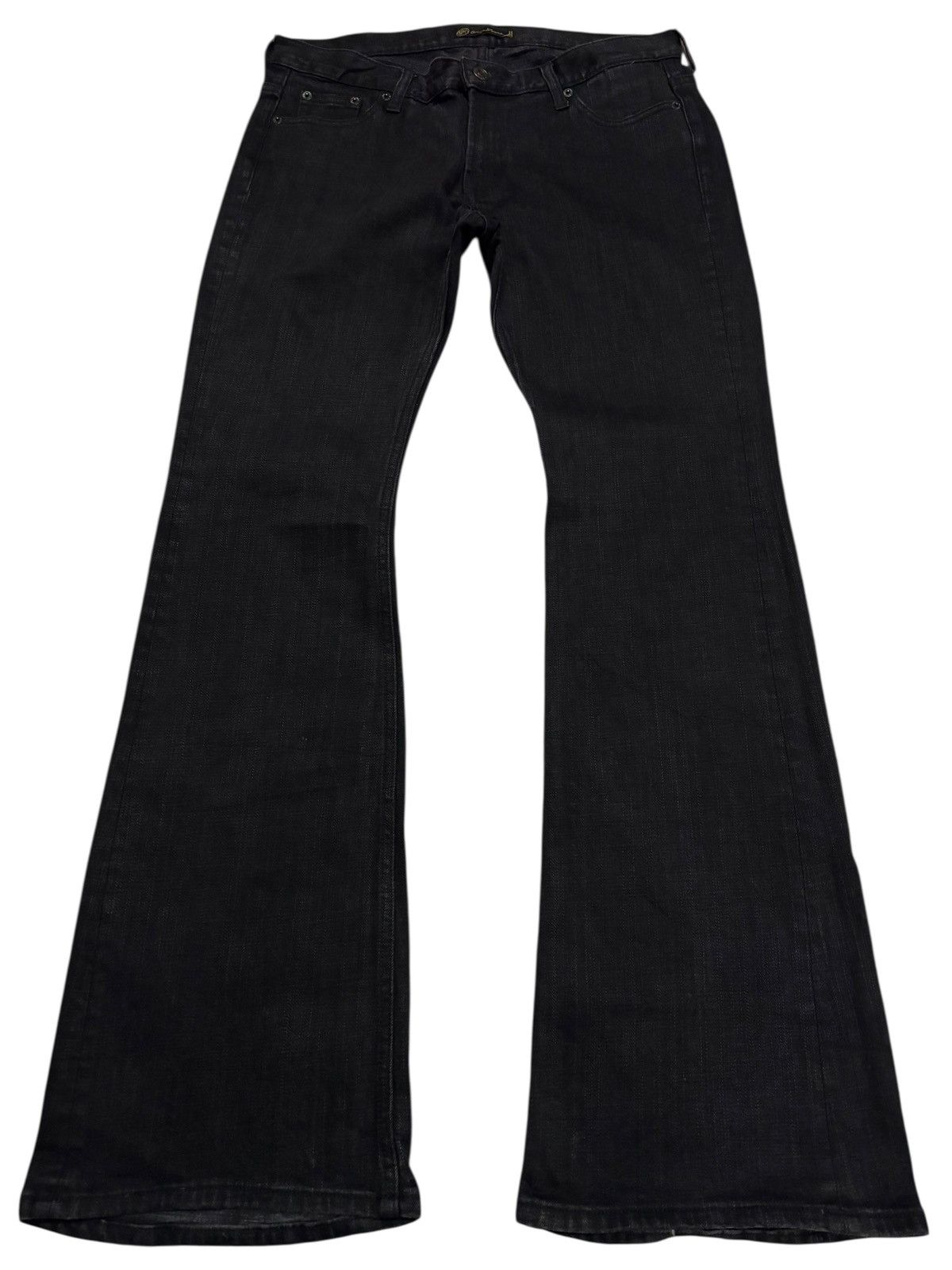 Japanese Brand Vtg Oririn Japan Flared Jeans Size US 31 - 3 Thumbnail