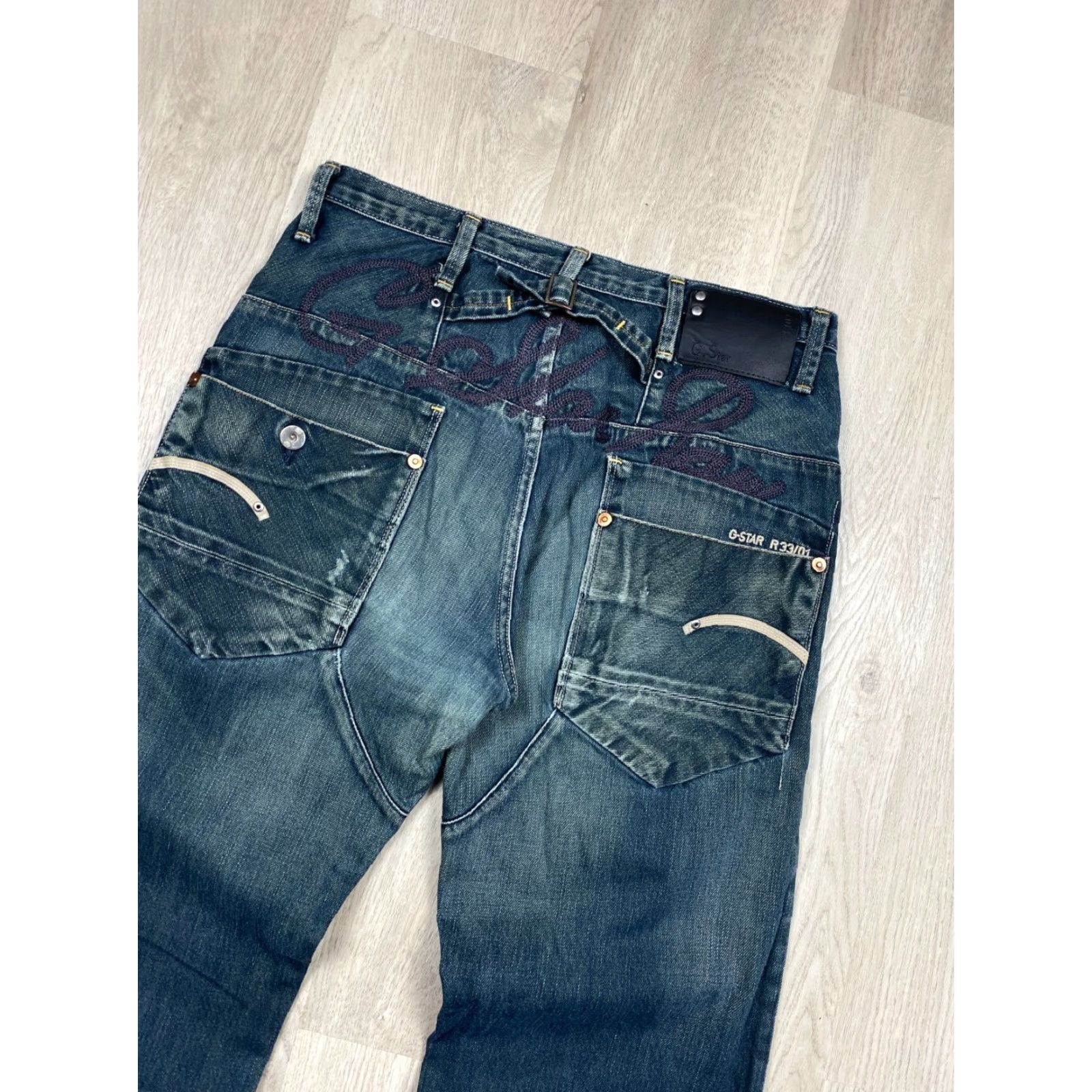 G-Star G-Star Jeans Blue Denim Pants 30 Regular Embroidered Logo Mens Size US 30 / EU 46 - 2 Thumbnail