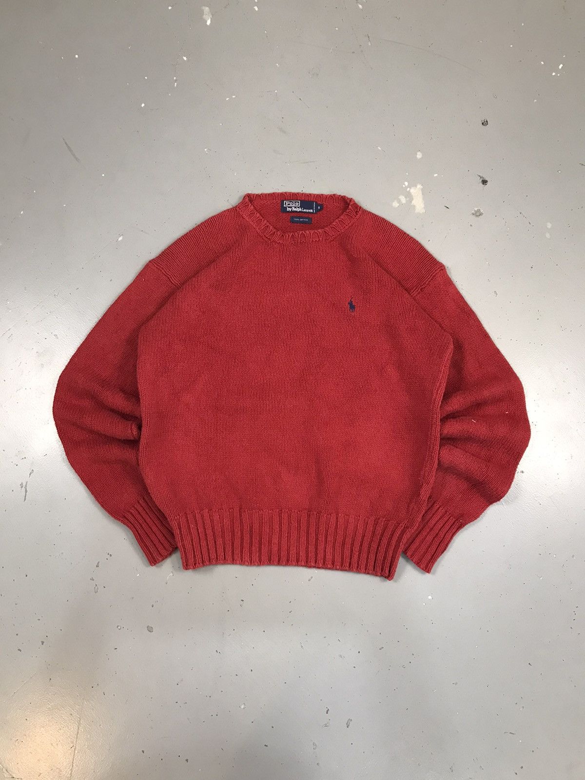 Polo Ralph Lauren × Vintage Vintage polo Ralph Lauren knit sweater Size US S / EU 44-46 / 1 - 1 Thumbnail