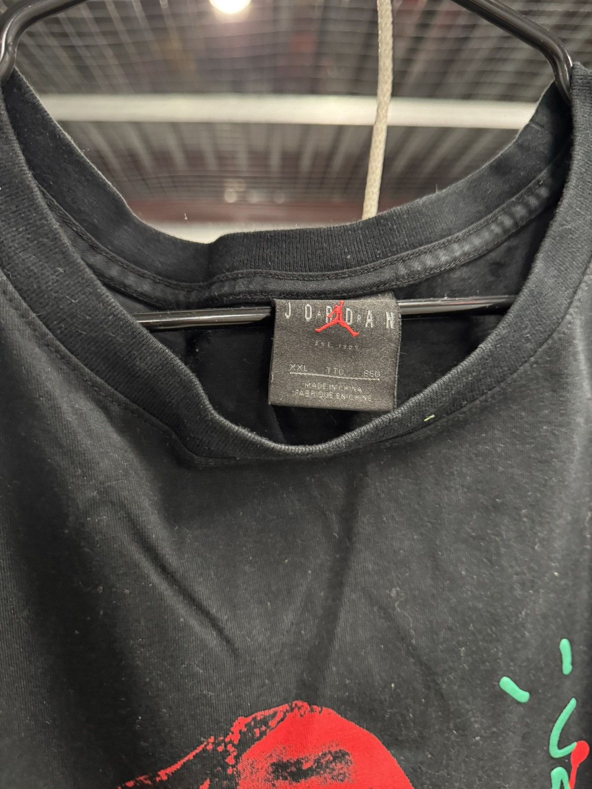 Jordan Brand × Travis Scott Jordan x Travis Scott MJ 1 T-Shirt Black Size XXL Size US XXL / EU 58 / 5 - 10 Thumbnail