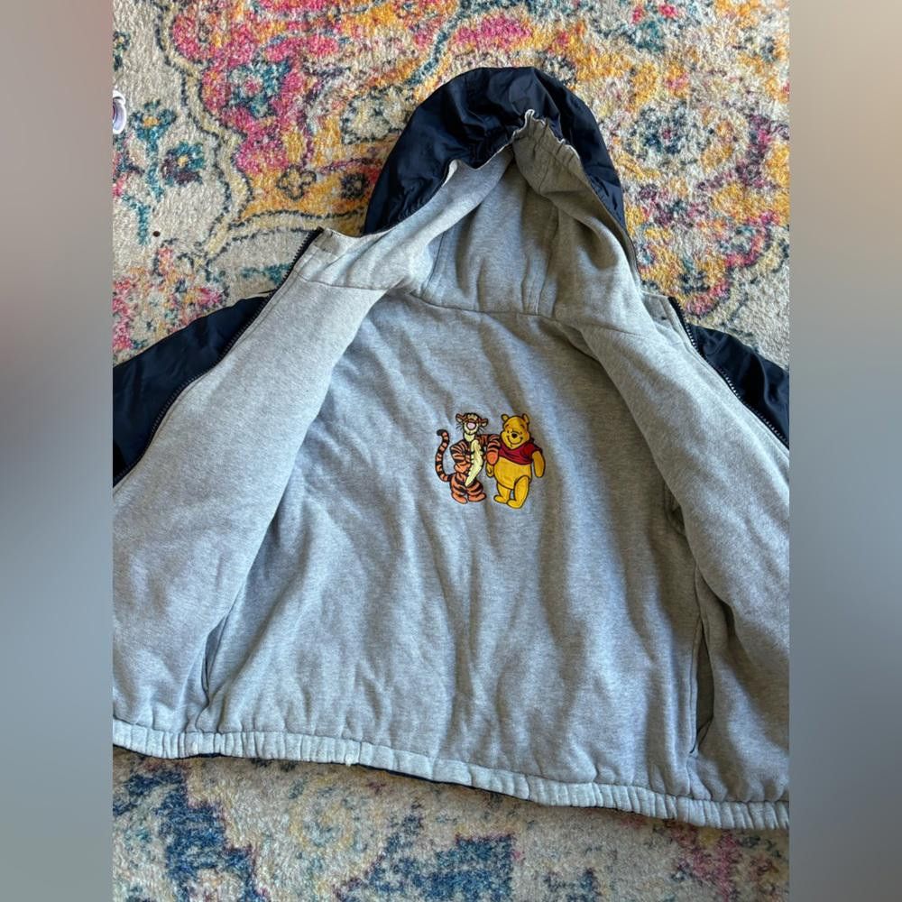 Disney Winnie The Pooh Reversible Jacket Size US XXS / EU 40 - 5 Thumbnail