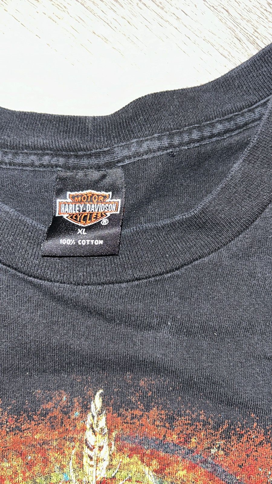 Harley Davidson Vintage Harley Davidson t-shirt Size US XL / EU 56 / 4 - 3 Thumbnail