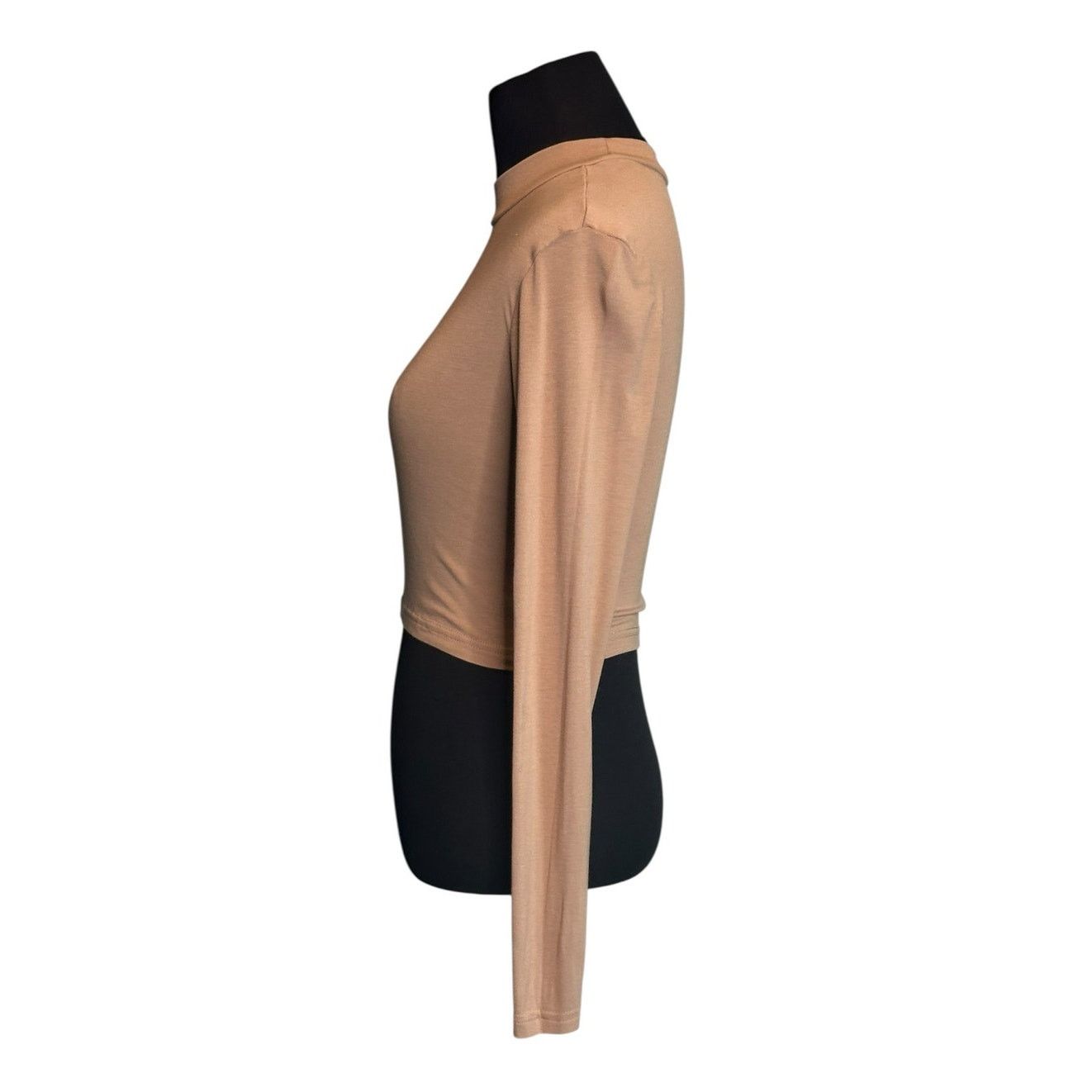 Shein Shein beige long sleeves t shirt top size Small Size S / US 4 / IT 40 - 7 Thumbnail