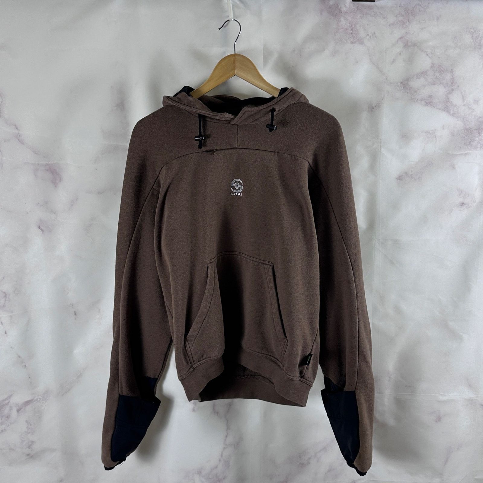 Vintage Vintage Loki Brown Tech Hoodie Size US S / EU 44-46 / 1 - 1 Thumbnail