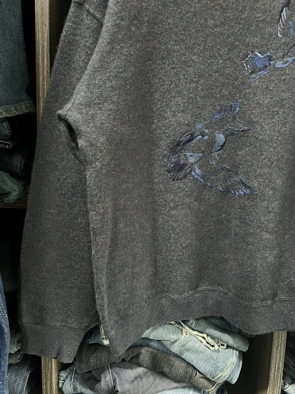 TED LAPIDUS 🔥Vintage Ted Lapidus Flying Birds Embroidery Sweatshirt Size US M / EU 48-50 / 2 - 7 Thumbnail