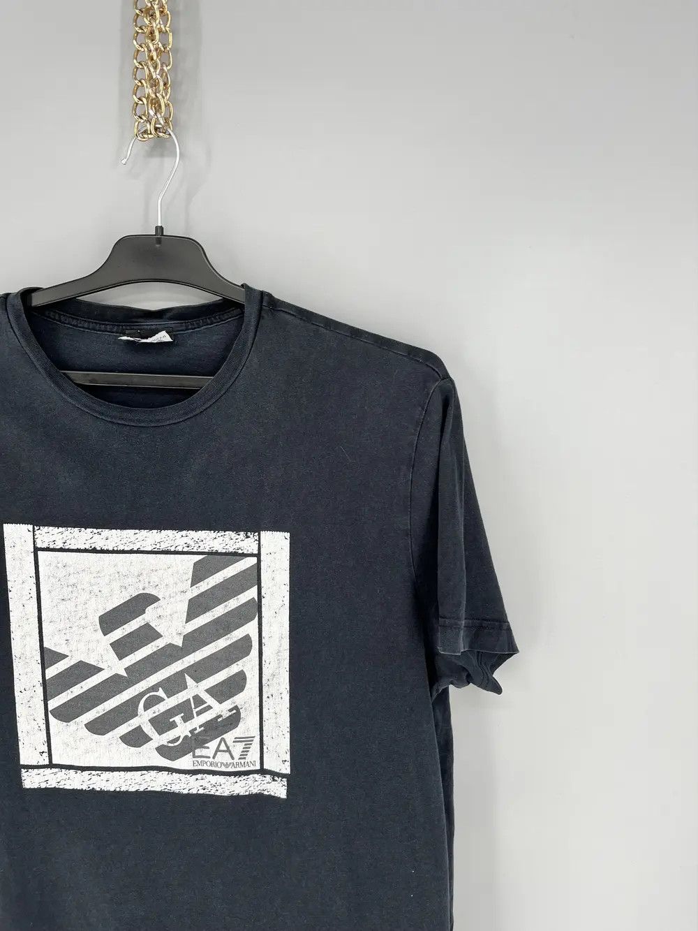 Armani Vintage Y2K Emporio Armani Big Logo Designer Made In Size US M / EU 48-50 / 2 - 5 Thumbnail