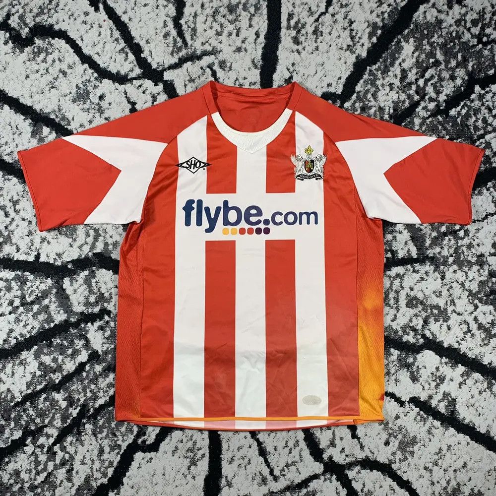 Other EXETER CITY Home Football Shirt Soccer Jersey Flybe Size US XL / EU 56 / 4 - 1 Thumbnail
