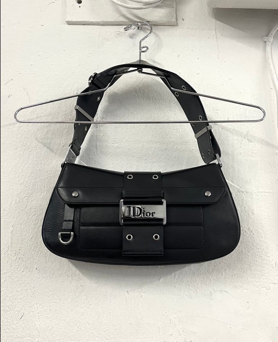 Dior 2002 Dior Street Chic Columbus Leather Bag Size ONE SIZE - 2 Thumbnail