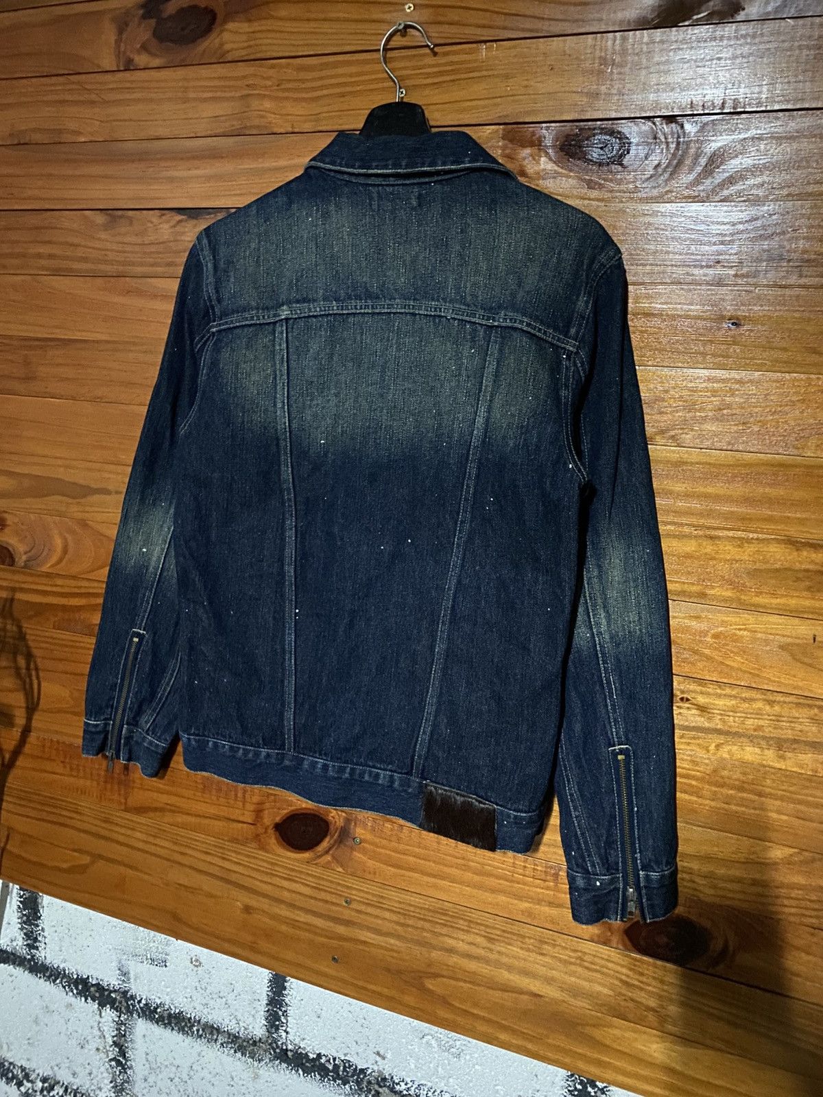 Japanese Brand Vintage Re-Work by Marble Denim Jacket | Unisex Japanese Size US S / EU 44-46 / 1 - 13 Thumbnail