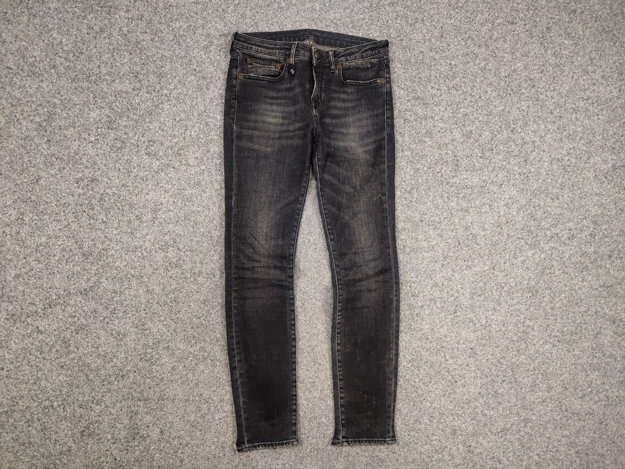 R13 R13 Design Alison Skinny Howell Light Faded Denim Jeans Size 27" / US 4 / IT 40 - 2 Thumbnail