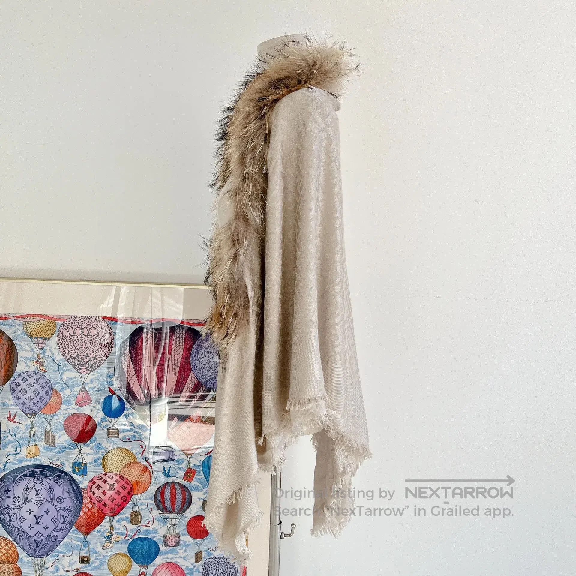 Fendi Fendi Fur Shawl. Size ONE SIZE - 3 Thumbnail