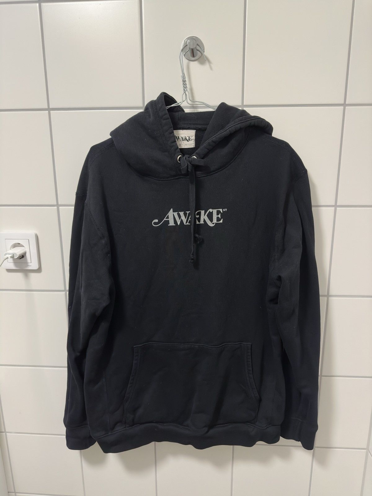 Awake NY Awake Logo Hoodie M - Black/Silver Size US M / EU 48-50 / 2 - 1 Thumbnail