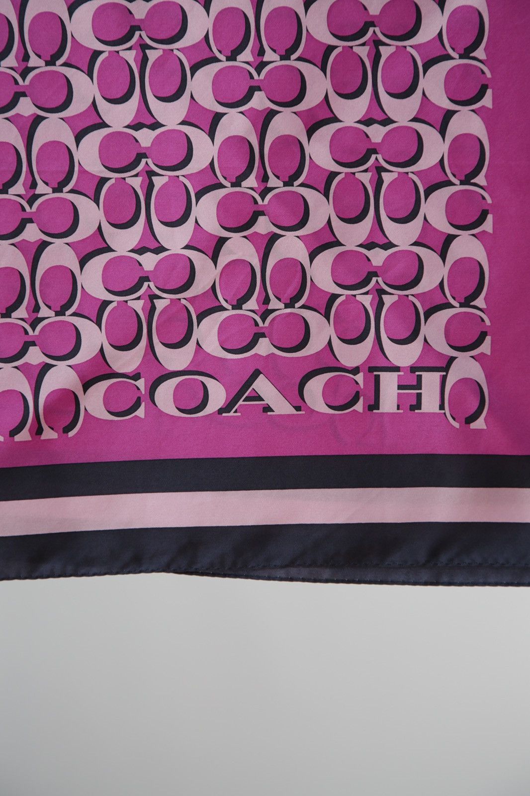 Coach NWT COACH SILK SQUARE SCARF Size ONE SIZE - 6 Thumbnail