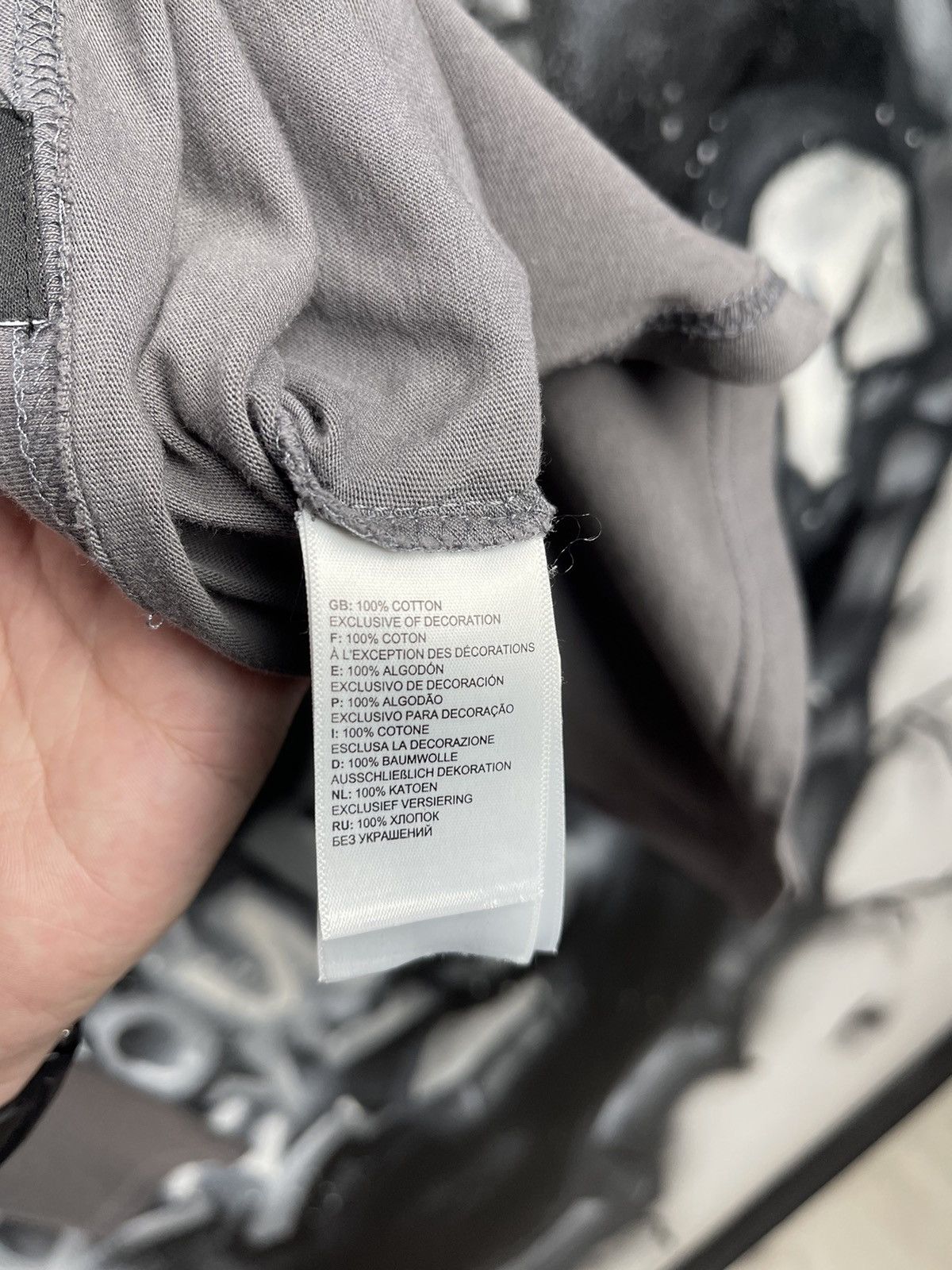 The North Face The North Face Back Box Logo Outdoor Grey Cotton Long Sleeve T-Shirt Size L Size US L / EU 52-54 / 3 - 8 Thumbnail