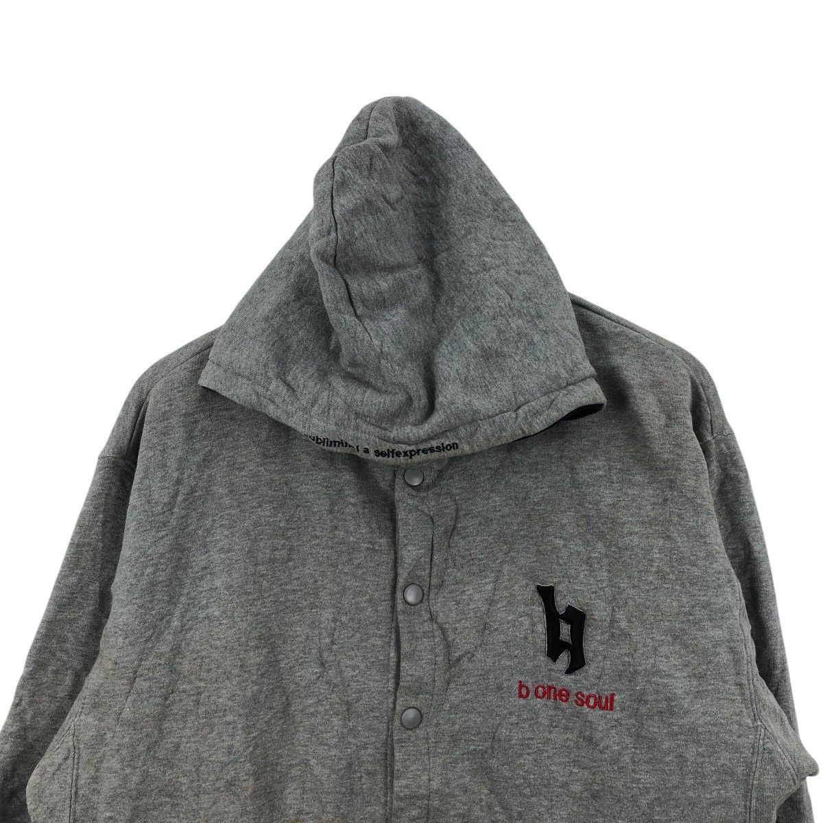 Vintage Vintage B ONE SOUL Hip Hop Streewear Hoodie Sweatshirt Size US L / EU 52-54 / 3 - 2 Thumbnail