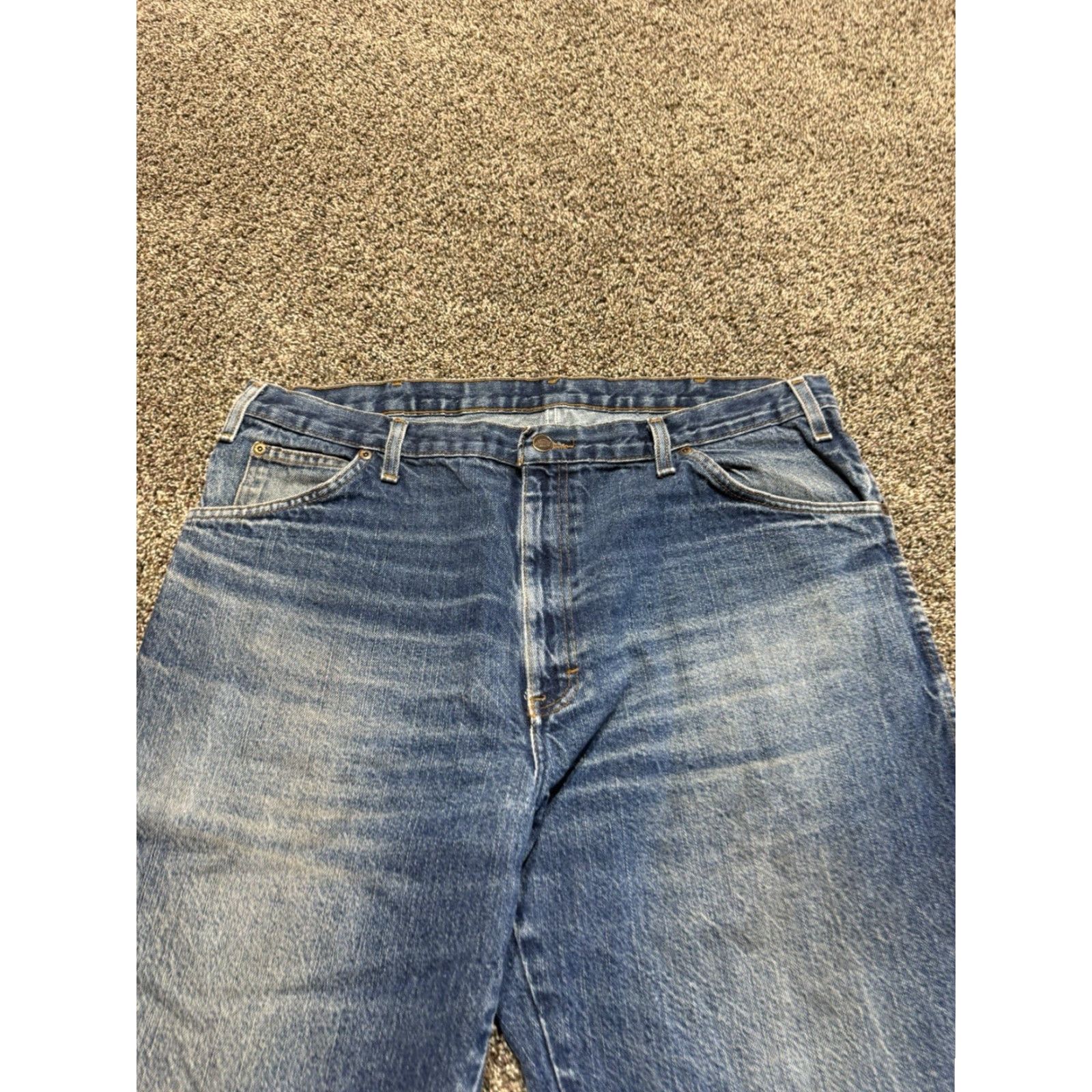 Dickies Dickies Jeans 40x32 Blue Denim 5-Pocket Regular Rise Straight Mens Size 40 Inseam 32 Size US 40 / EU 56 - 4 Thumbnail