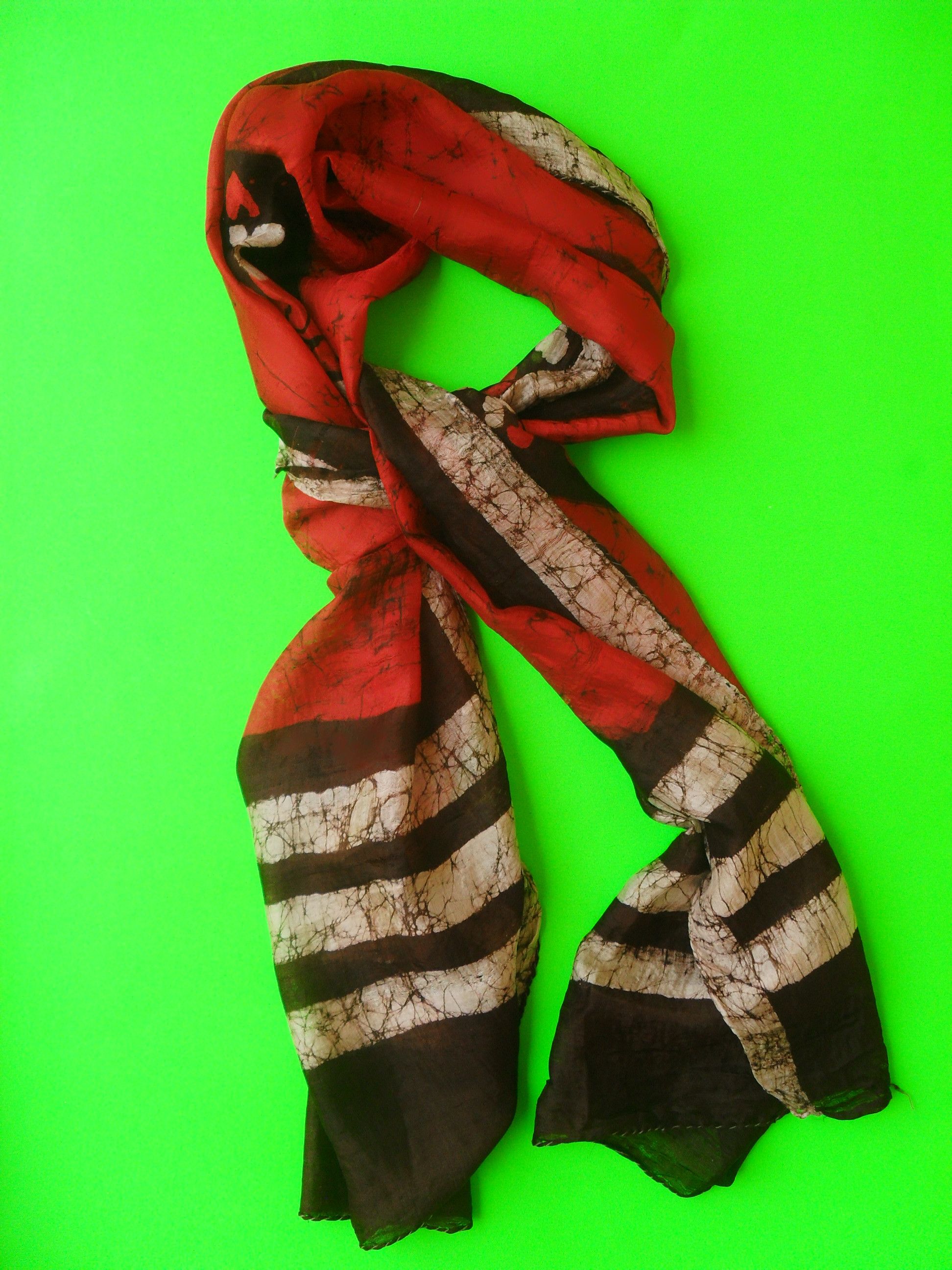 Other Vintage scarf 100% pure silk very soft and fine Size ONE SIZE - 1 Thumbnail