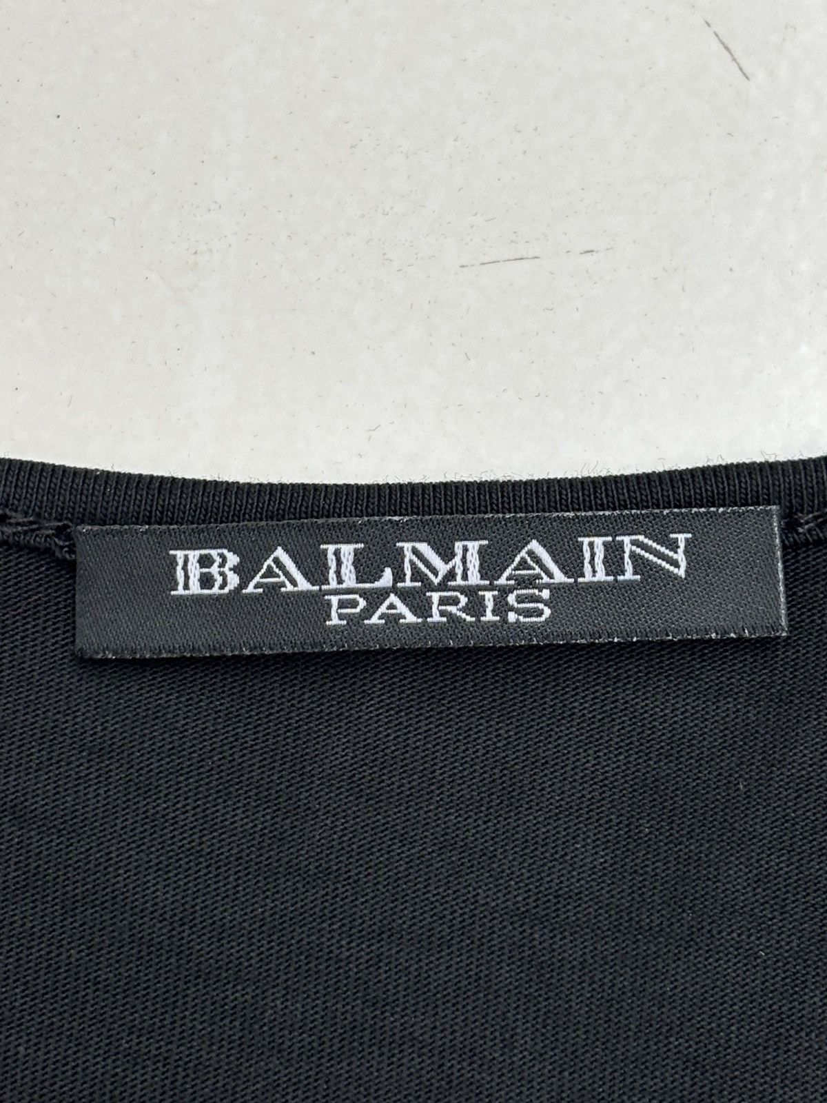 Balmain Stud Logo Tank Top Size US M / EU 48-50 / 2 - 5 Thumbnail