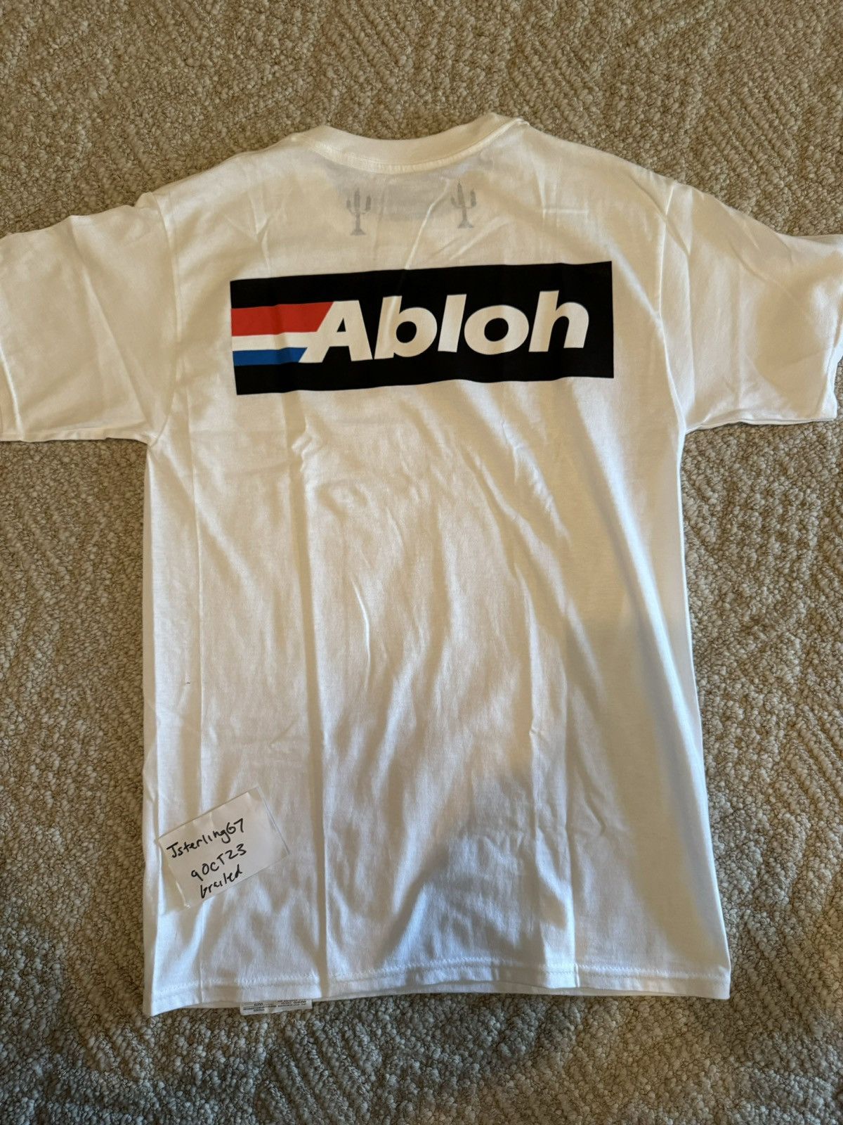 Virgil Abloh ICA Graffiti Tee