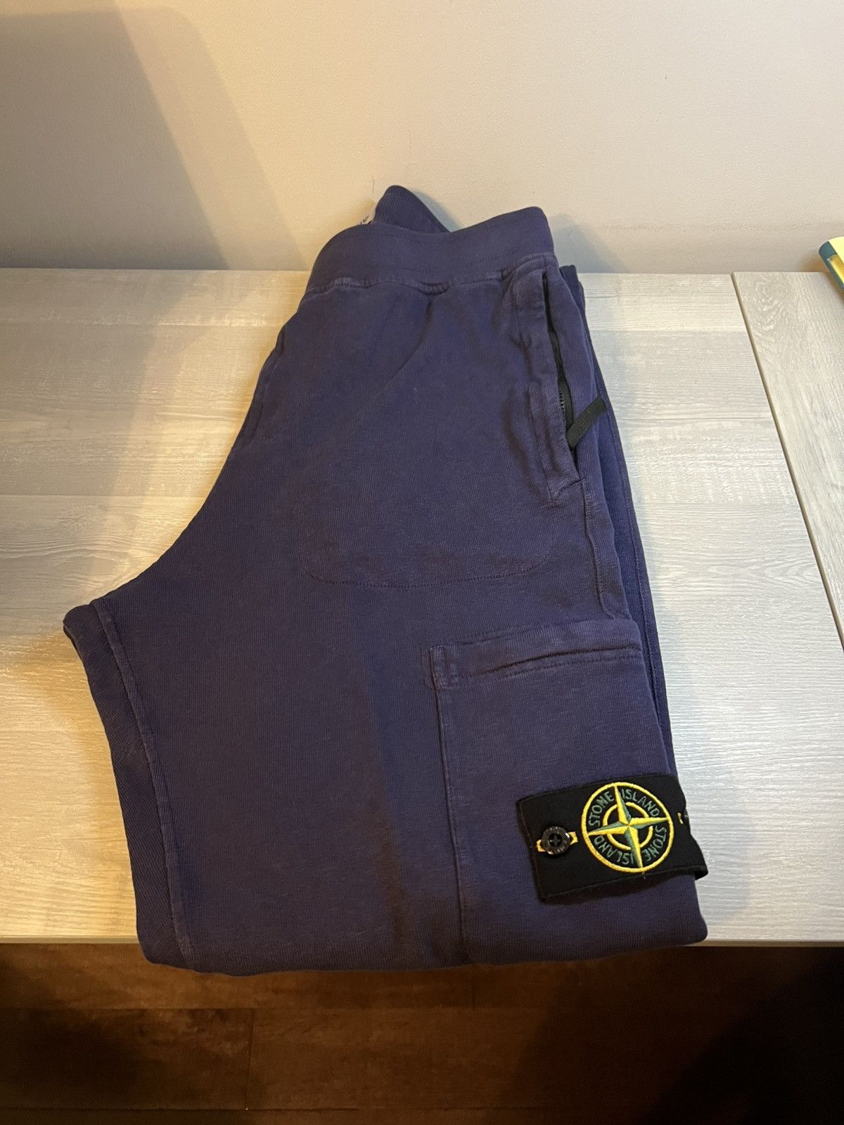 Stone Island Stone island dark blue wash joggers size S Size US 32 / EU 48 - 1 Thumbnail