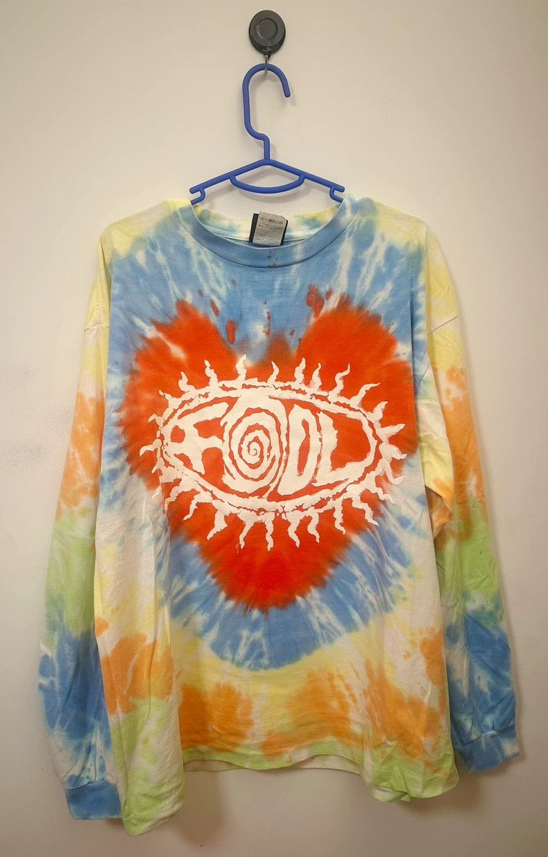 Saint Michael Saint Michael Tie-dyed round neck long sleeve hoodie Size US XL / EU 56 / 4 - 1 Thumbnail
