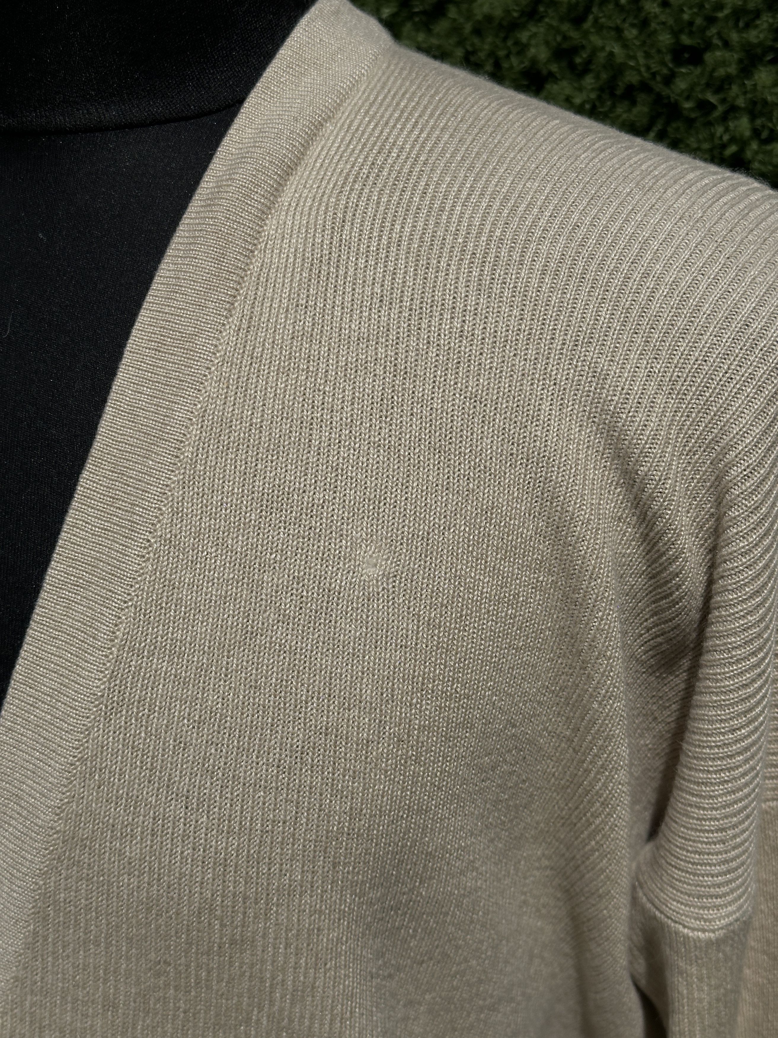 Brunello Cucinelli Brunello Cucinelli Cashmere Oversized Rib Sleeve Cardigan M Size M / US 6-8 / IT 42-44 - 6 Thumbnail