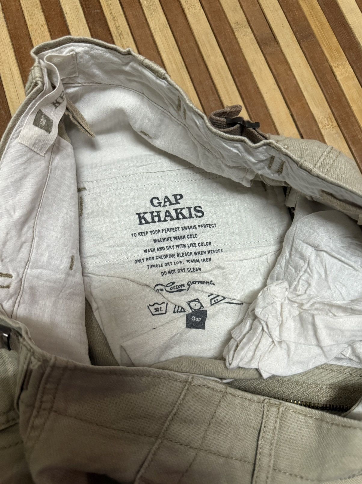 Gap GAP Khakis Cargo Pants / Multipocket / Streetwear W28X31 Size US 28 / EU 44 - 5 Thumbnail