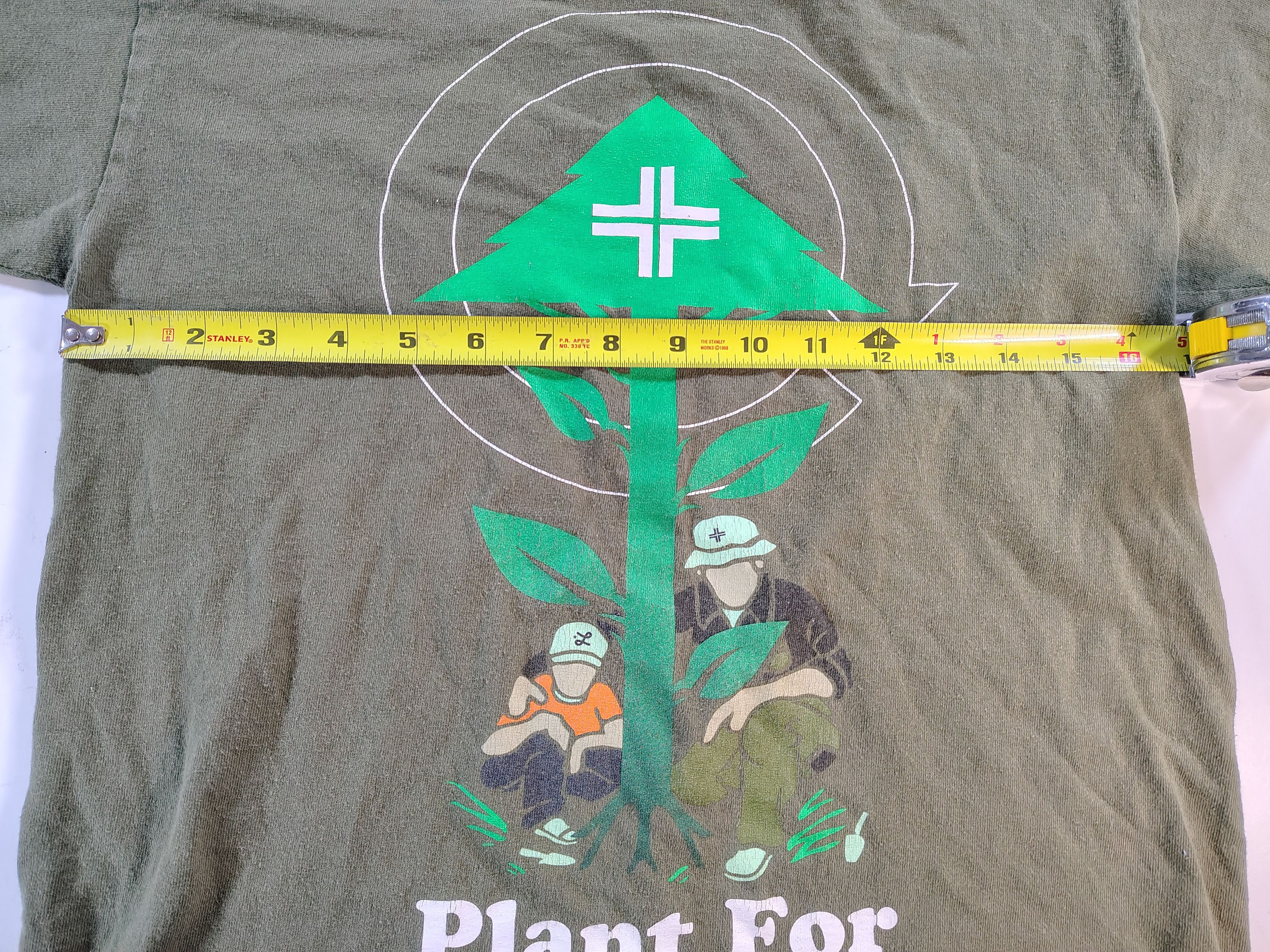 LRG Men's Olive Green LRG "Plant For Tomorrow" Graphic T-Shirt Size US S / EU 44-46 / 1 - 8 Thumbnail