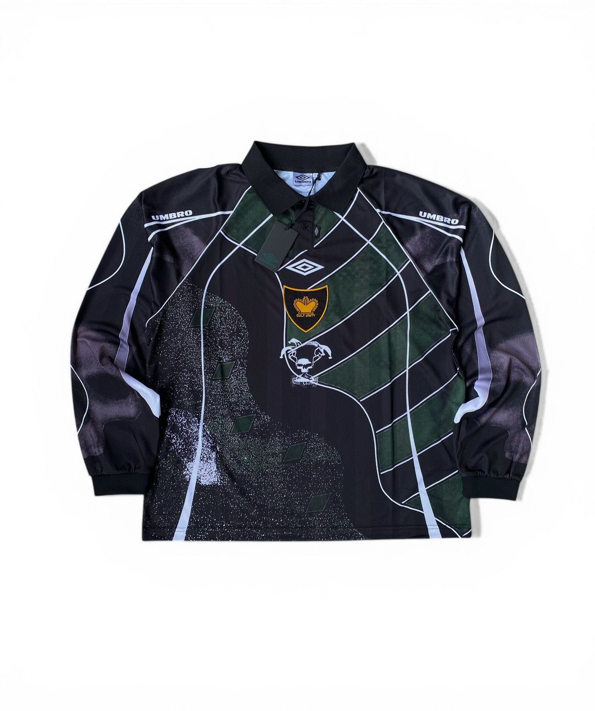 Slam Jam × Umbro Umbro Men’s 95 96 Penalty Culture Longsleeve Polo Size US L / EU 52-54 / 3 - 3 Thumbnail