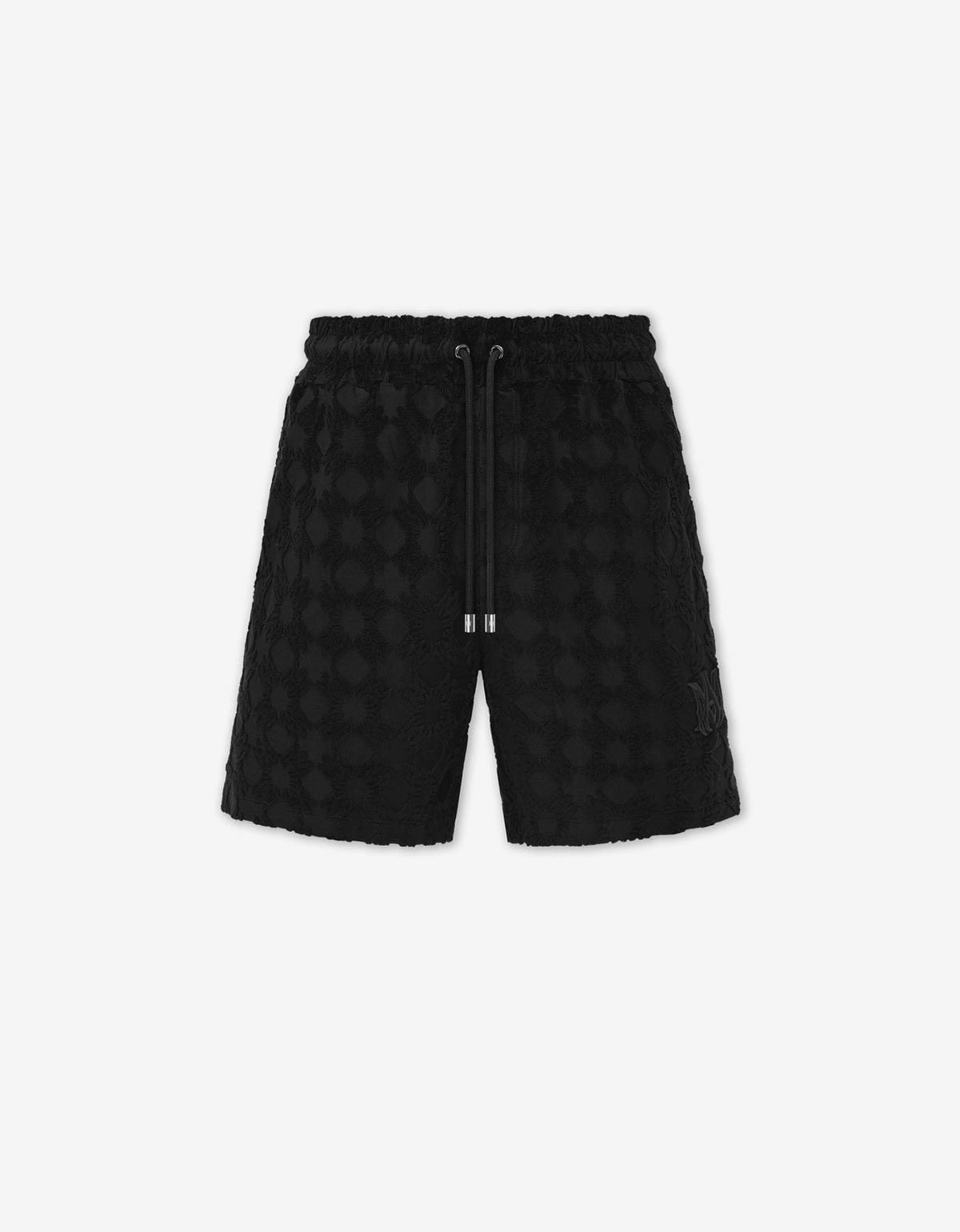 Amiri Amiri Black MA Quad Towelling Shorts Size US 36 / EU 52 - 1 Thumbnail