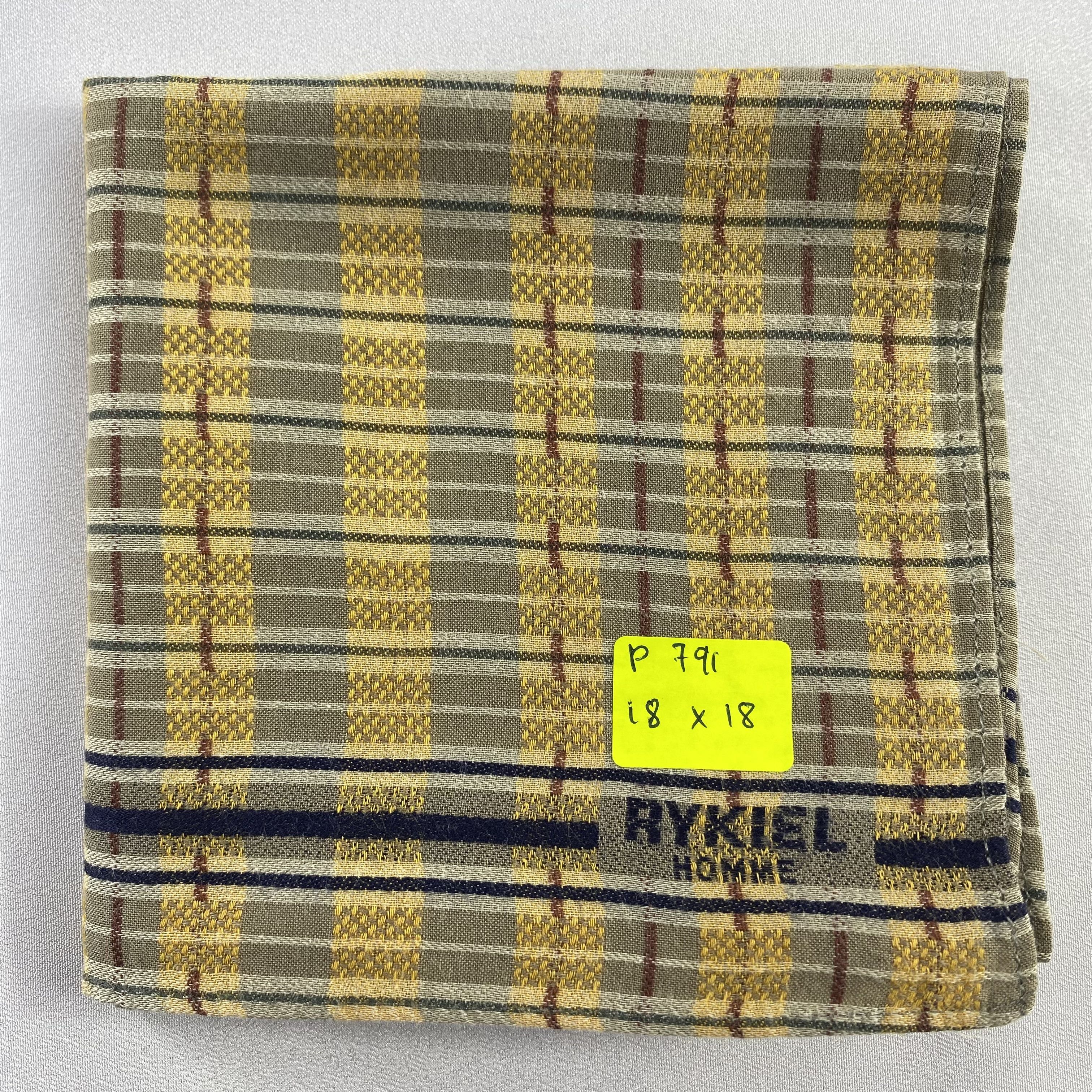 Sonia Rykiel × Vintage Rykiel Homme Bandana/ Handkerchief / Neckerchief-P791 Size ONE SIZE - 5 Thumbnail