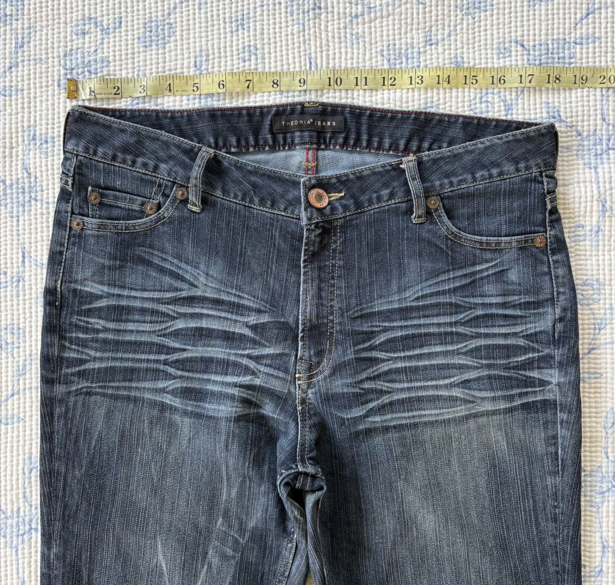 Japanese Brand Japanese Theoria Flared Denim Streetwear Jeans Size US 36 / EU 52 - 2 Thumbnail