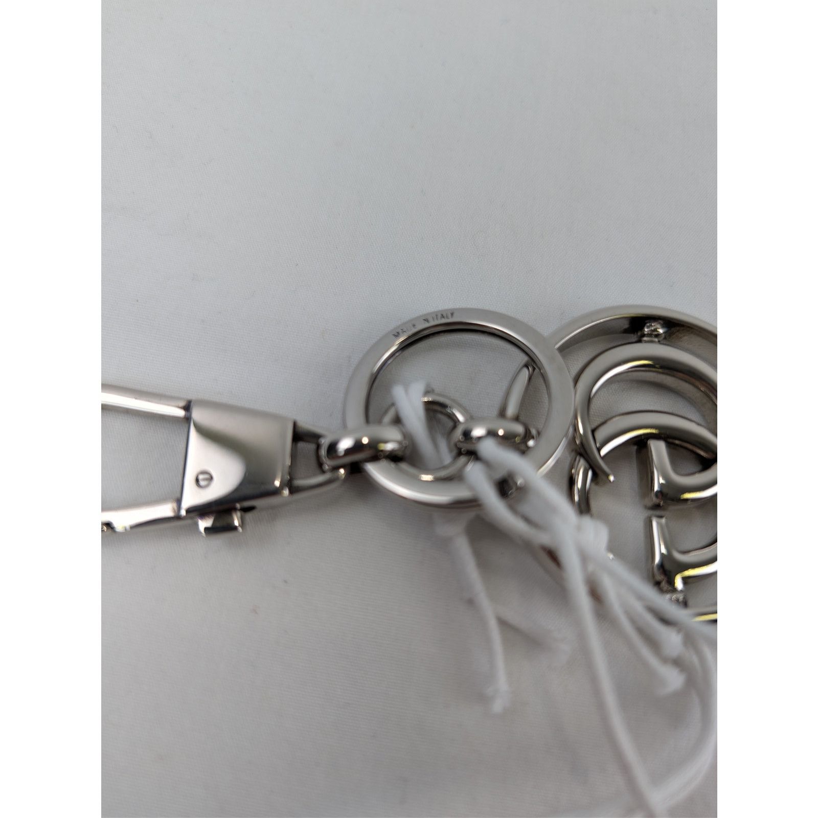 Gucci o1rshd1 Size: OS / Men's Metal Key Chain Ottone in Silver Size ONE SIZE - 6 Thumbnail