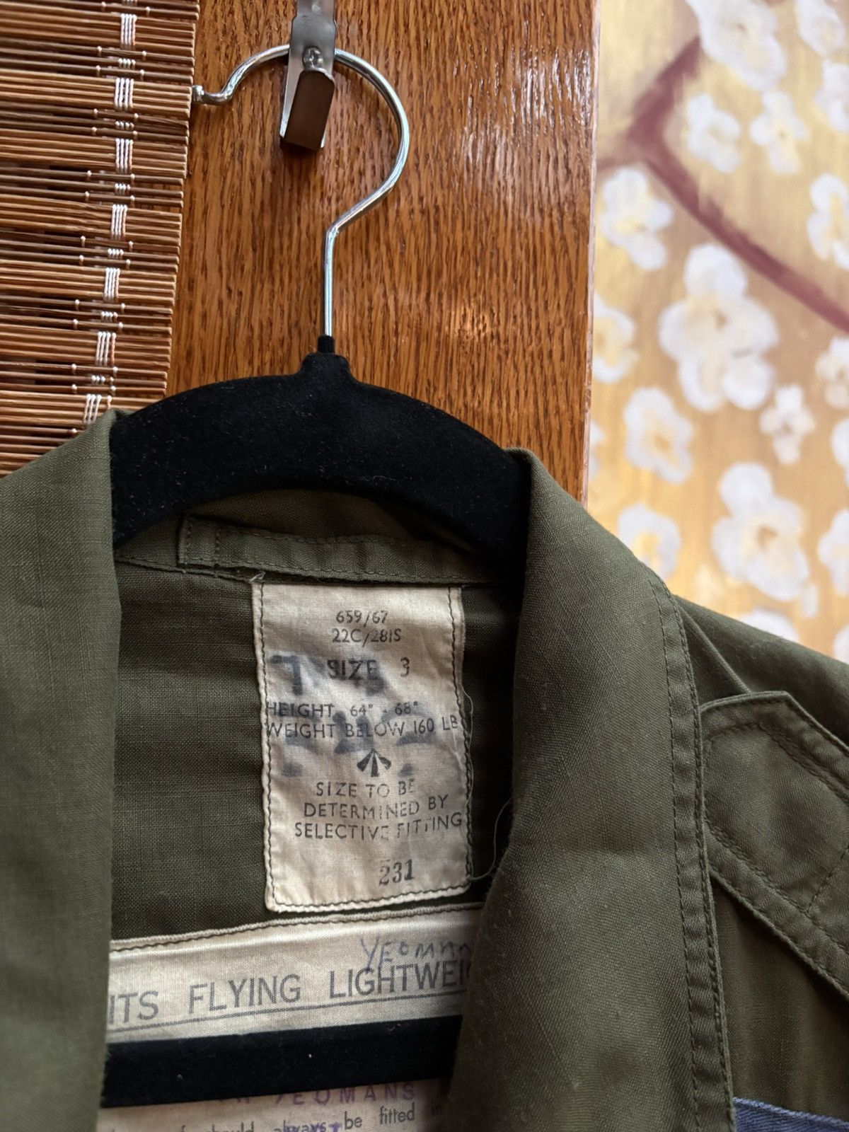 Vintage 60s RAF Lightweight Flying Suit Coverall MK 7A Size 3 S-M Size US 30 / EU 46 - 6 Thumbnail